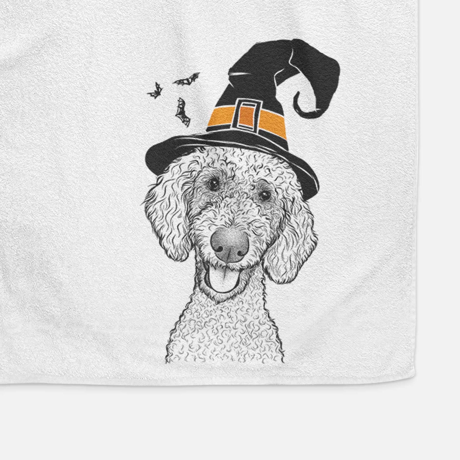 Fenway the Goldendoodle Decorative Hand Towel