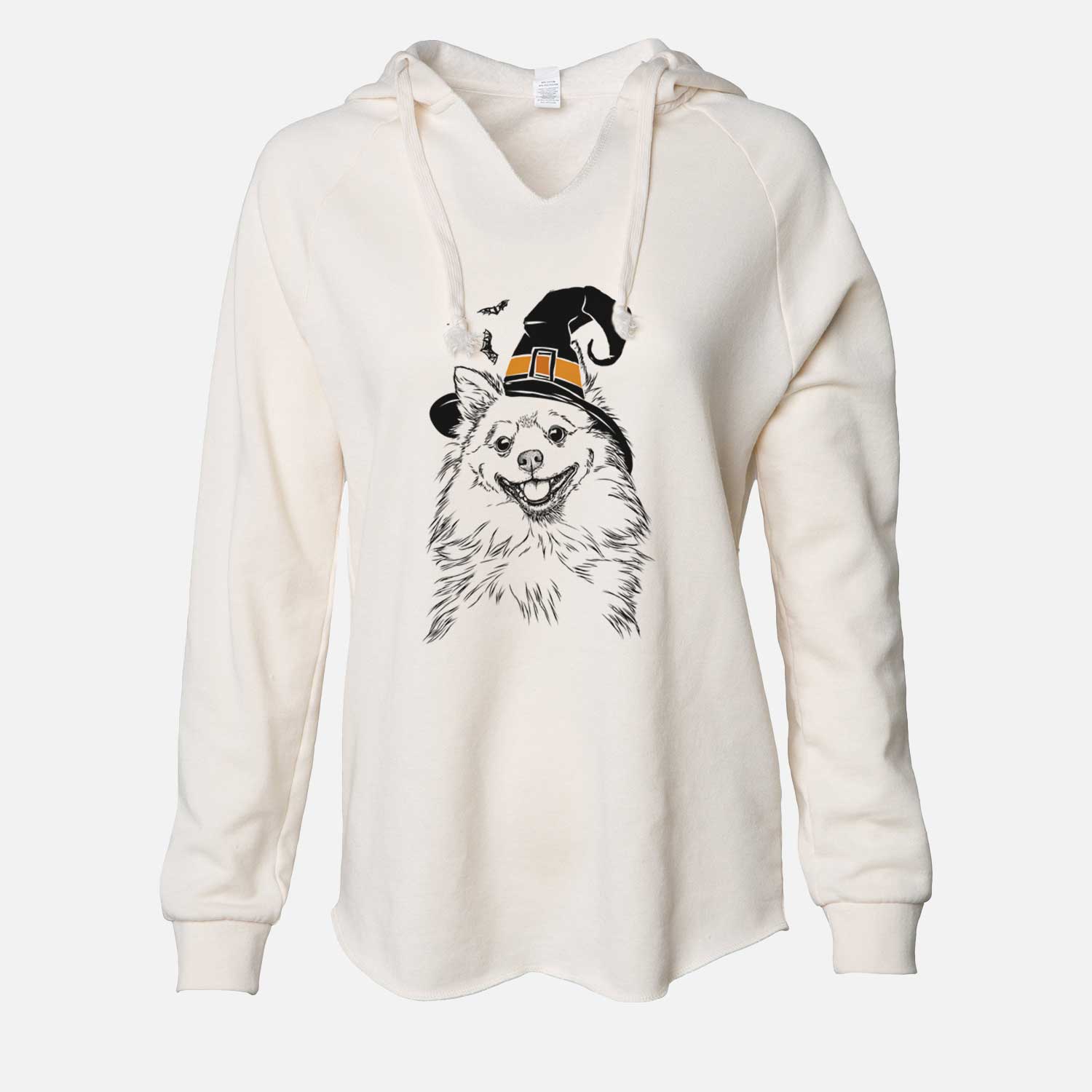 Witch Fibi the Spitz - Cali Wave Hooded Sweatshirt