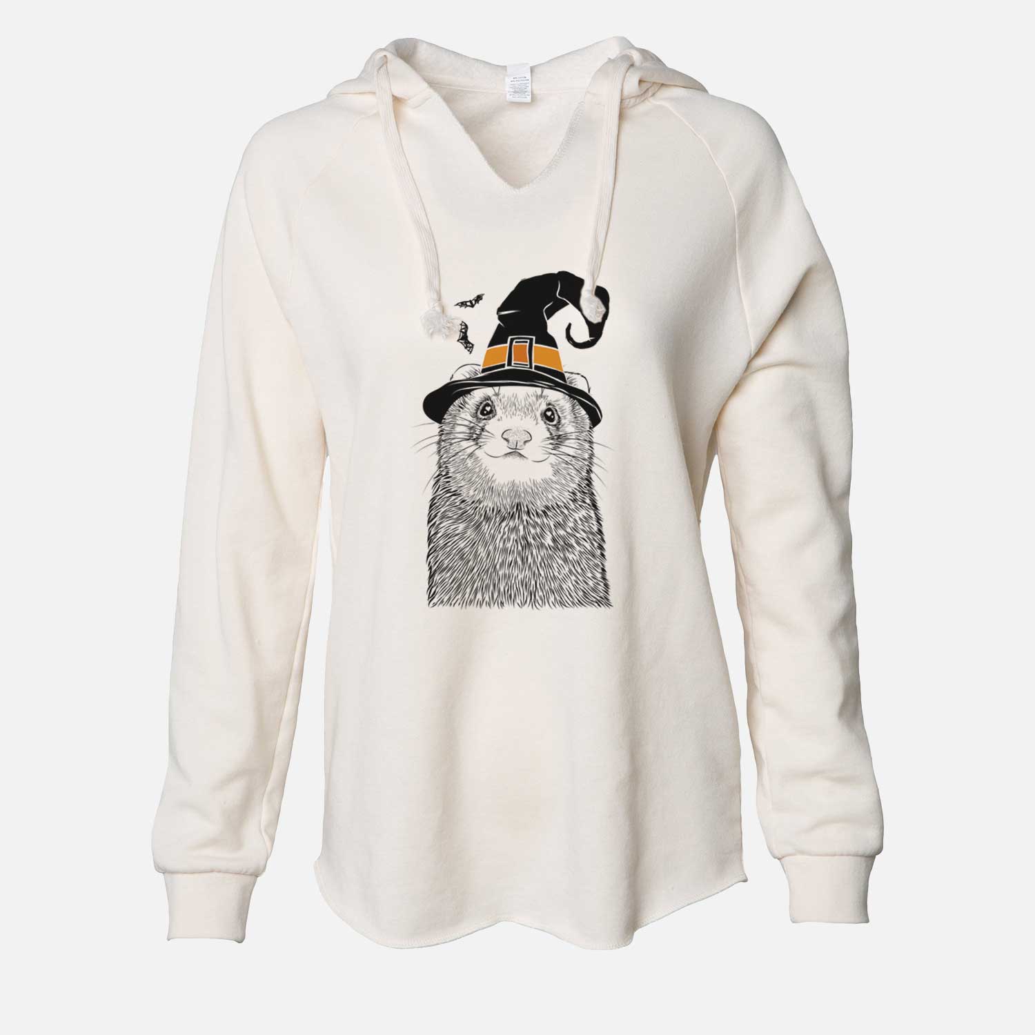 Witch Fig the Ferret - Cali Wave Hooded Sweatshirt