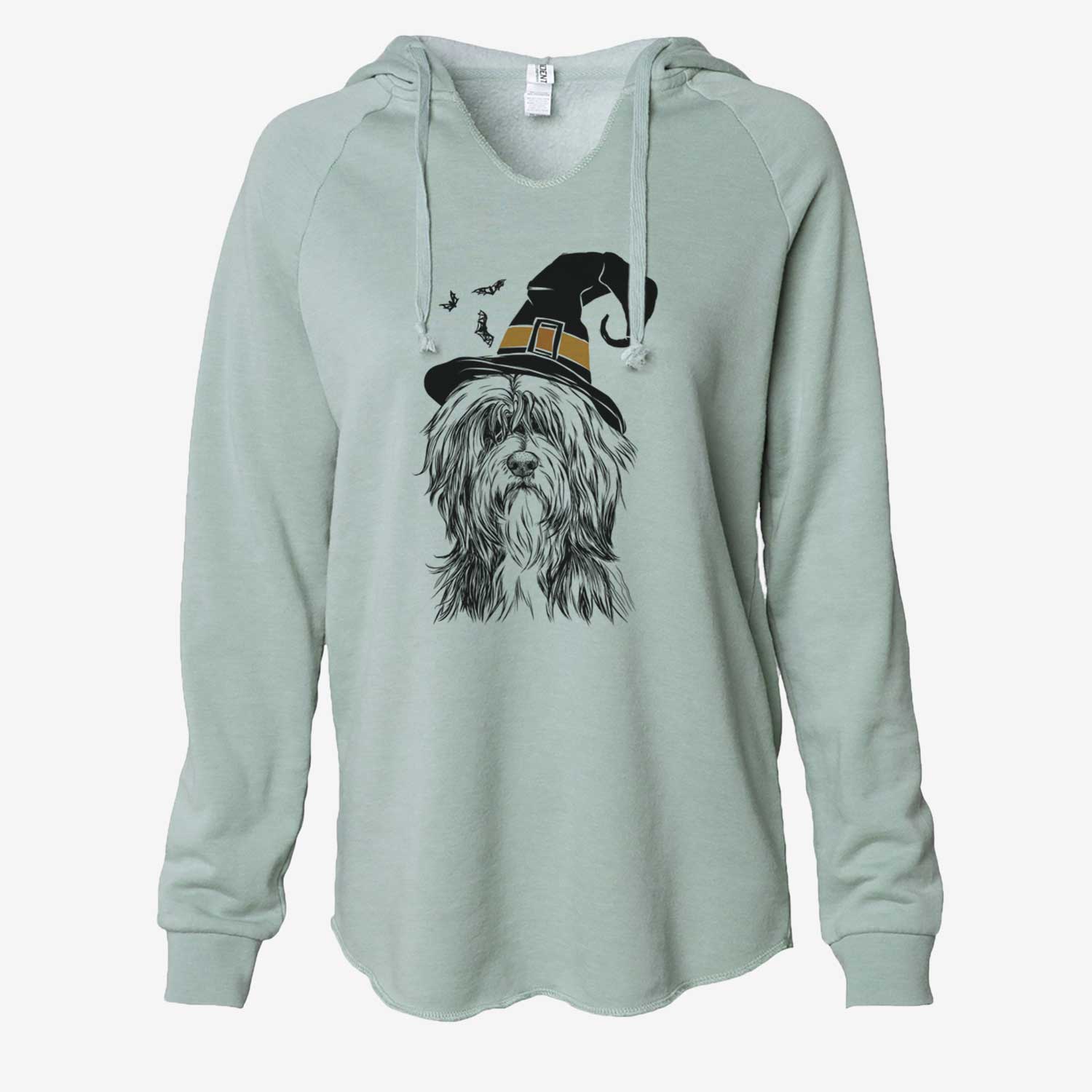 Witch Fiji the Polish Lowland Sheepdog - Cali Wave Hooded Sweatshirt