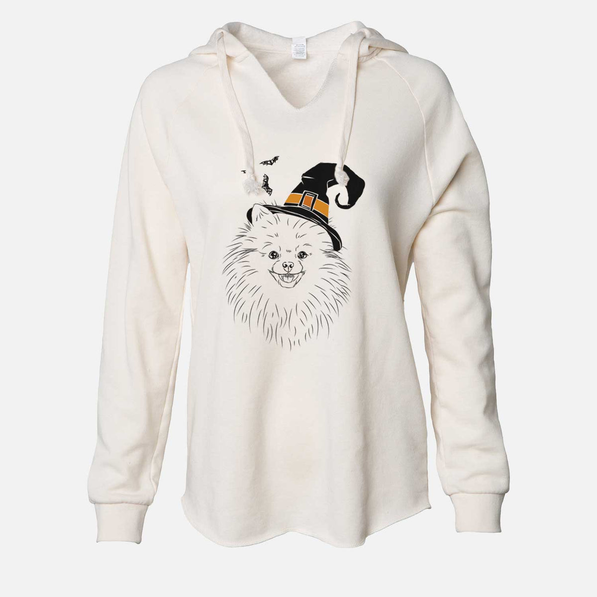 Witch Finn the Pomeranian - Cali Wave Hooded Sweatshirt