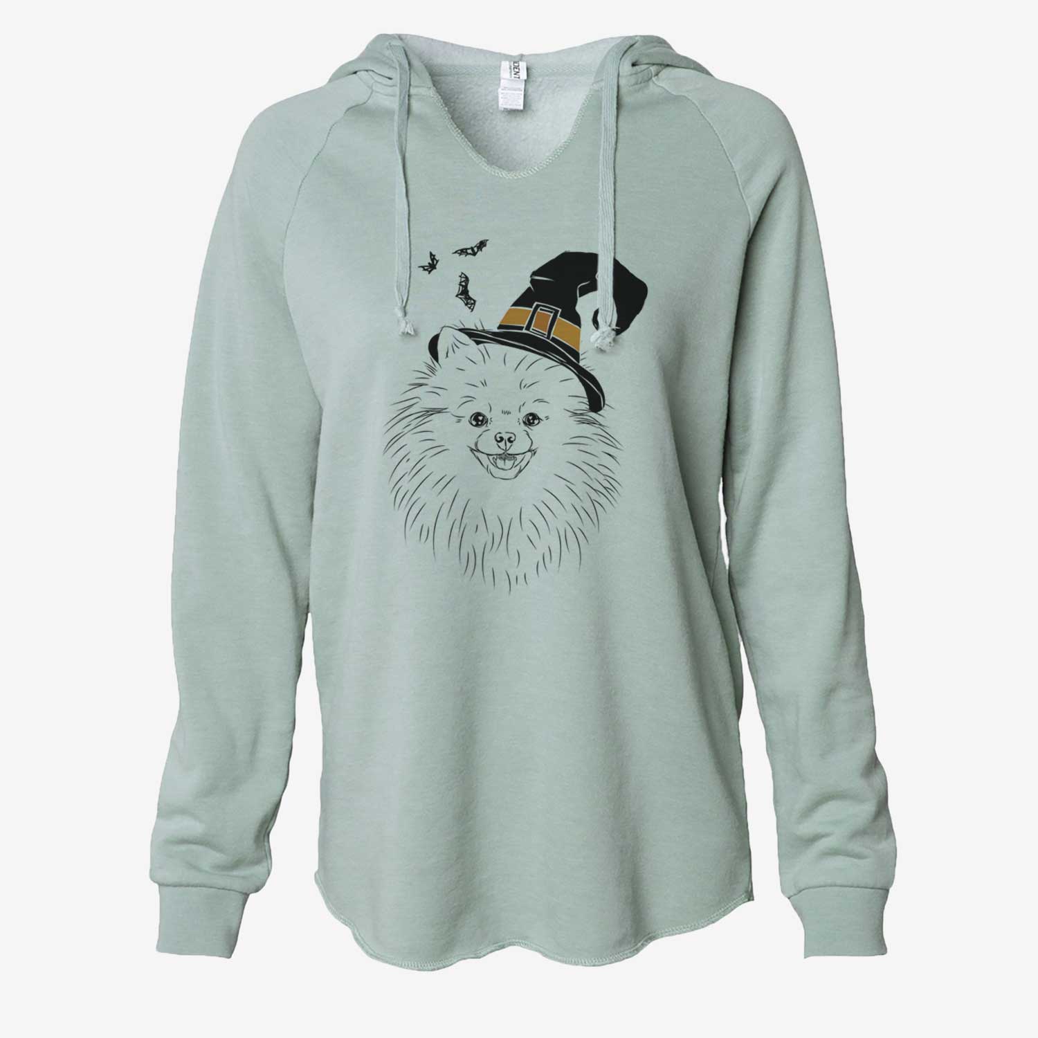 Witch Finn the Pomeranian - Cali Wave Hooded Sweatshirt