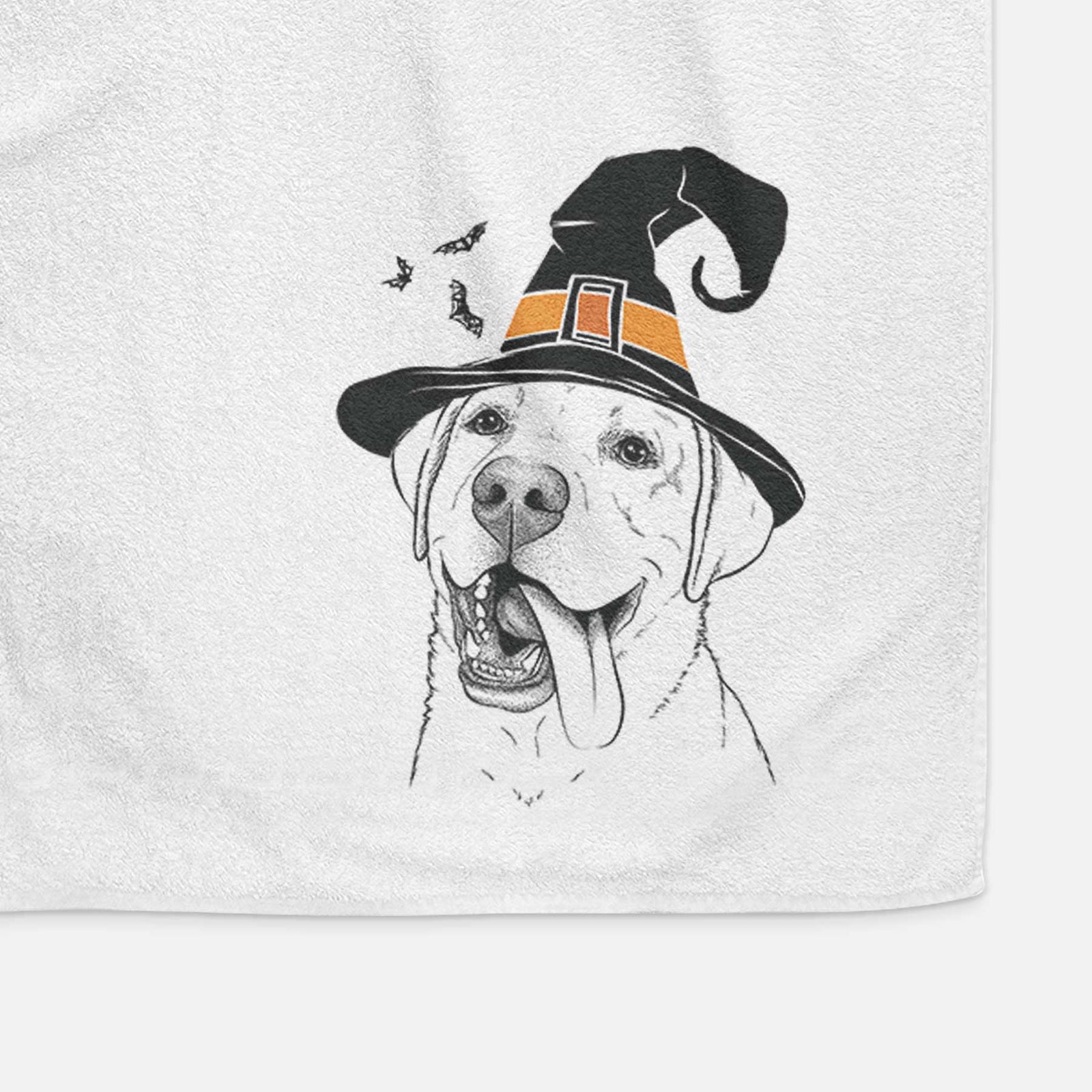 Finn the Labrador Retriever Decorative Hand Towel