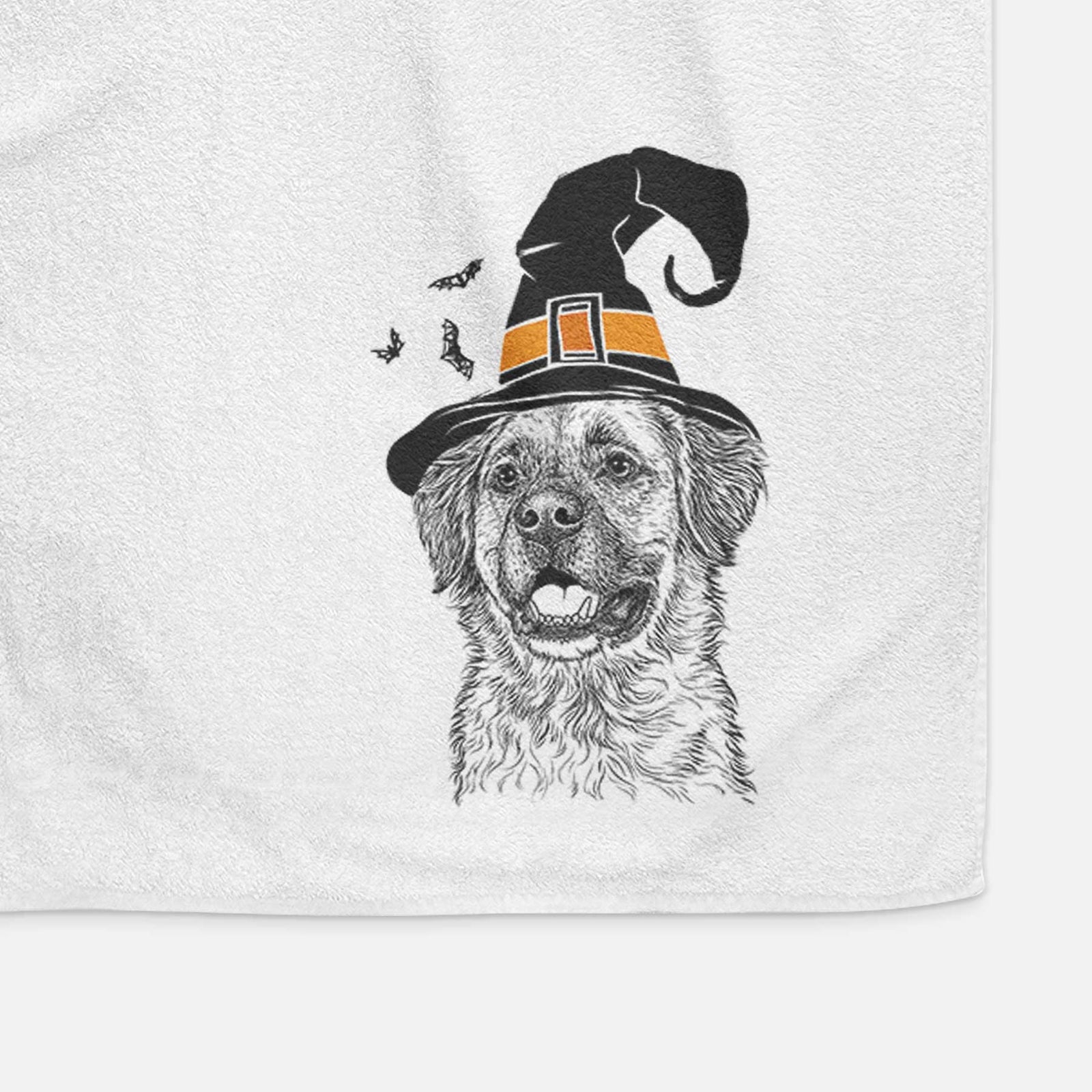 Finn the Mixed Breed Decorative Hand Towel