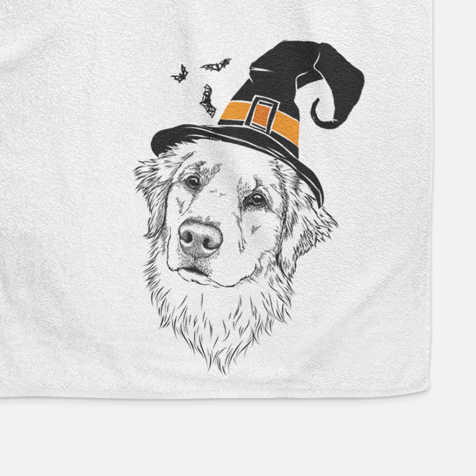 Fiona the Golden Retriever Decorative Hand Towel