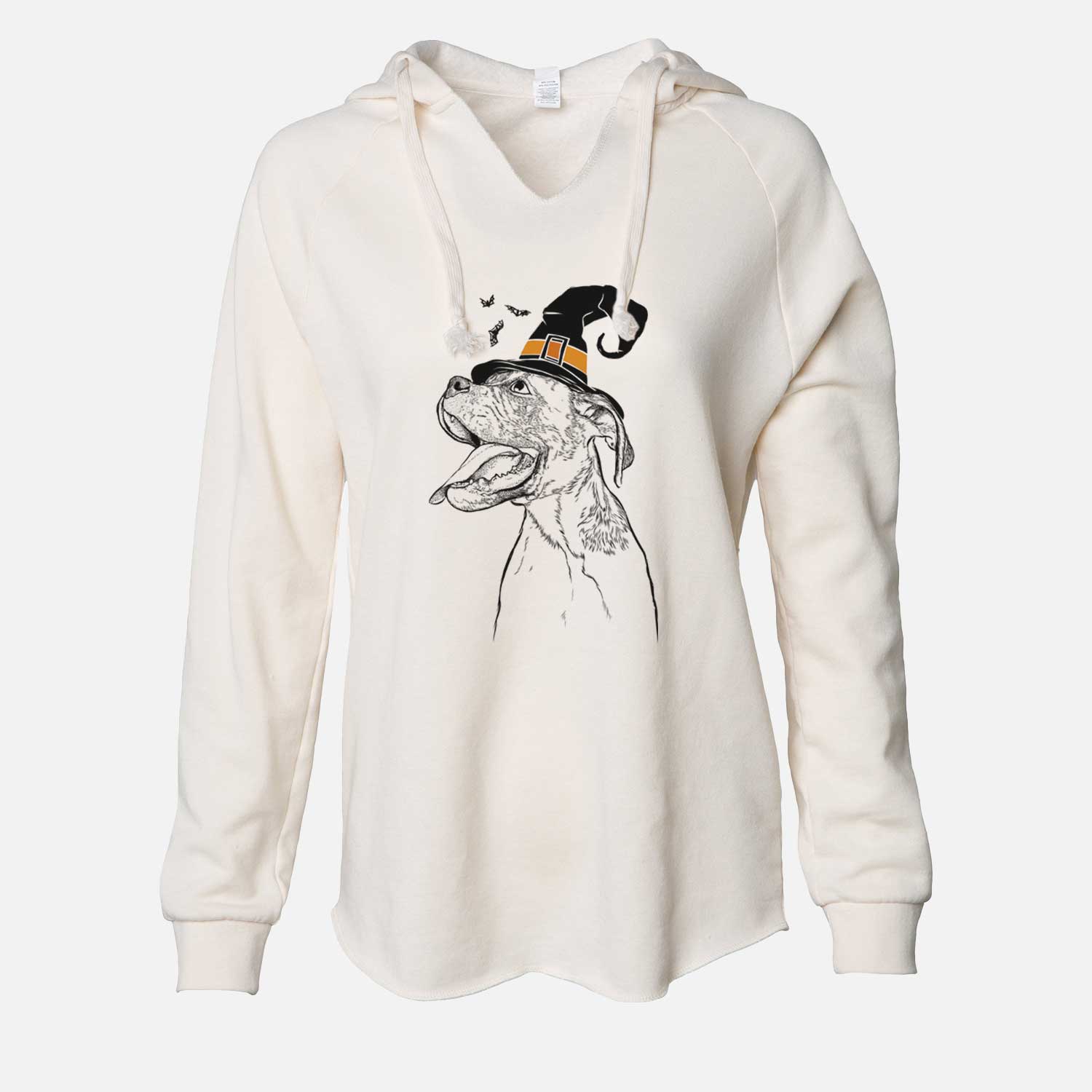 Witch Floyd the Boxer - Cali Wave Hooded Sweatshirt