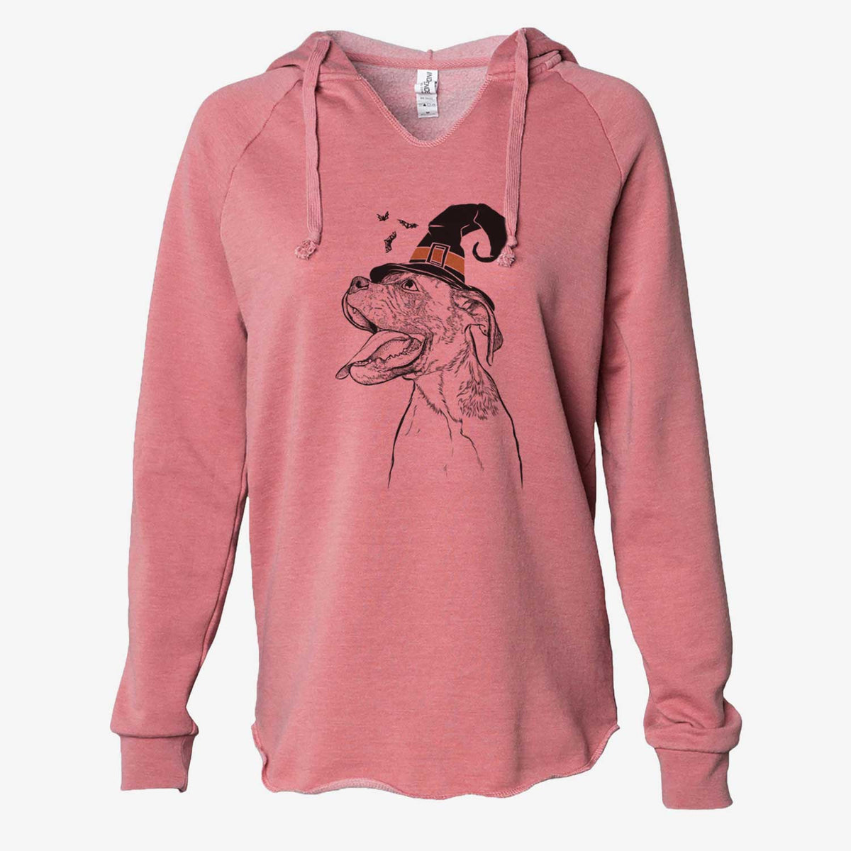 Witch Floyd the Boxer - Cali Wave Hooded Sweatshirt