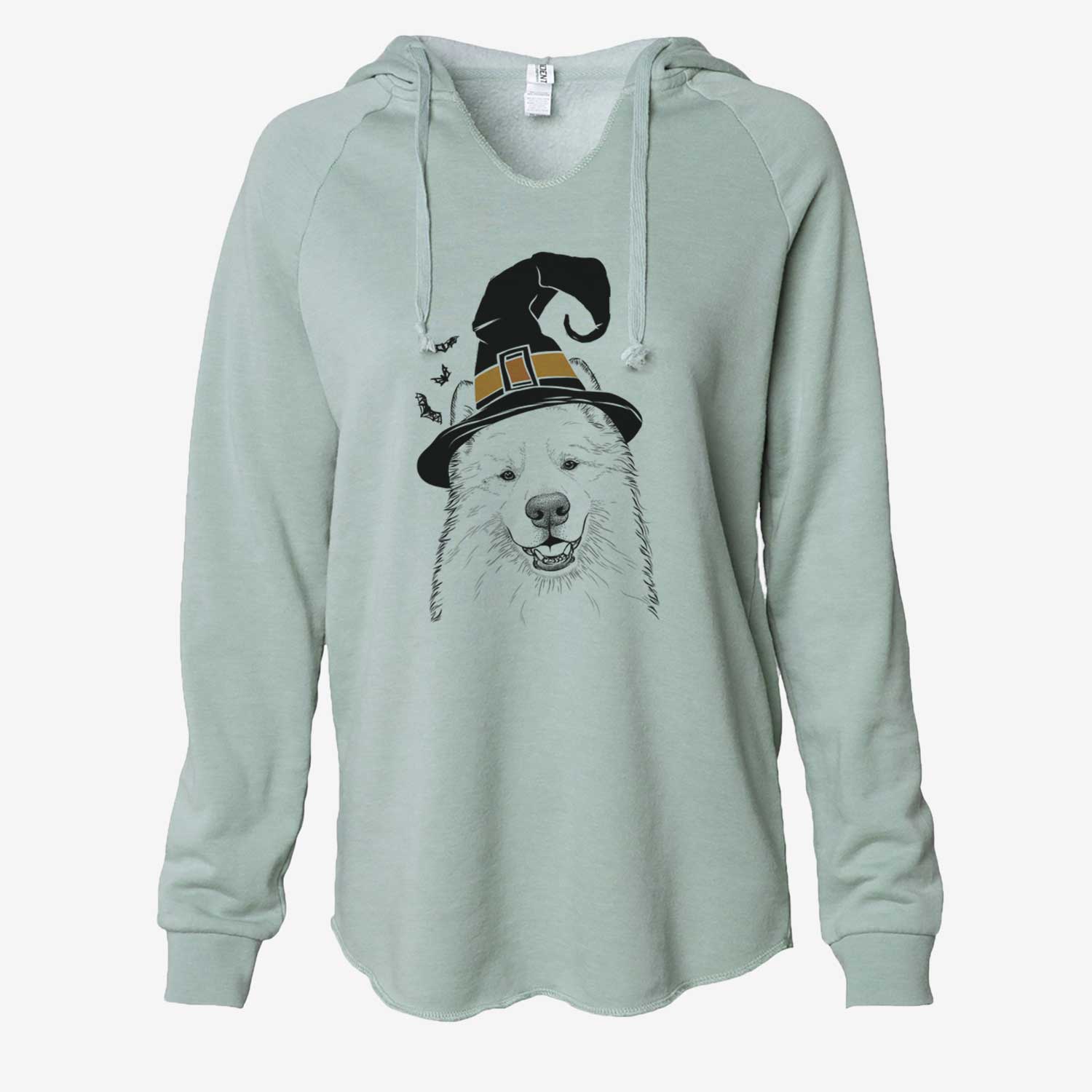 Witch Foster the Samoyed - Cali Wave Hooded Sweatshirt