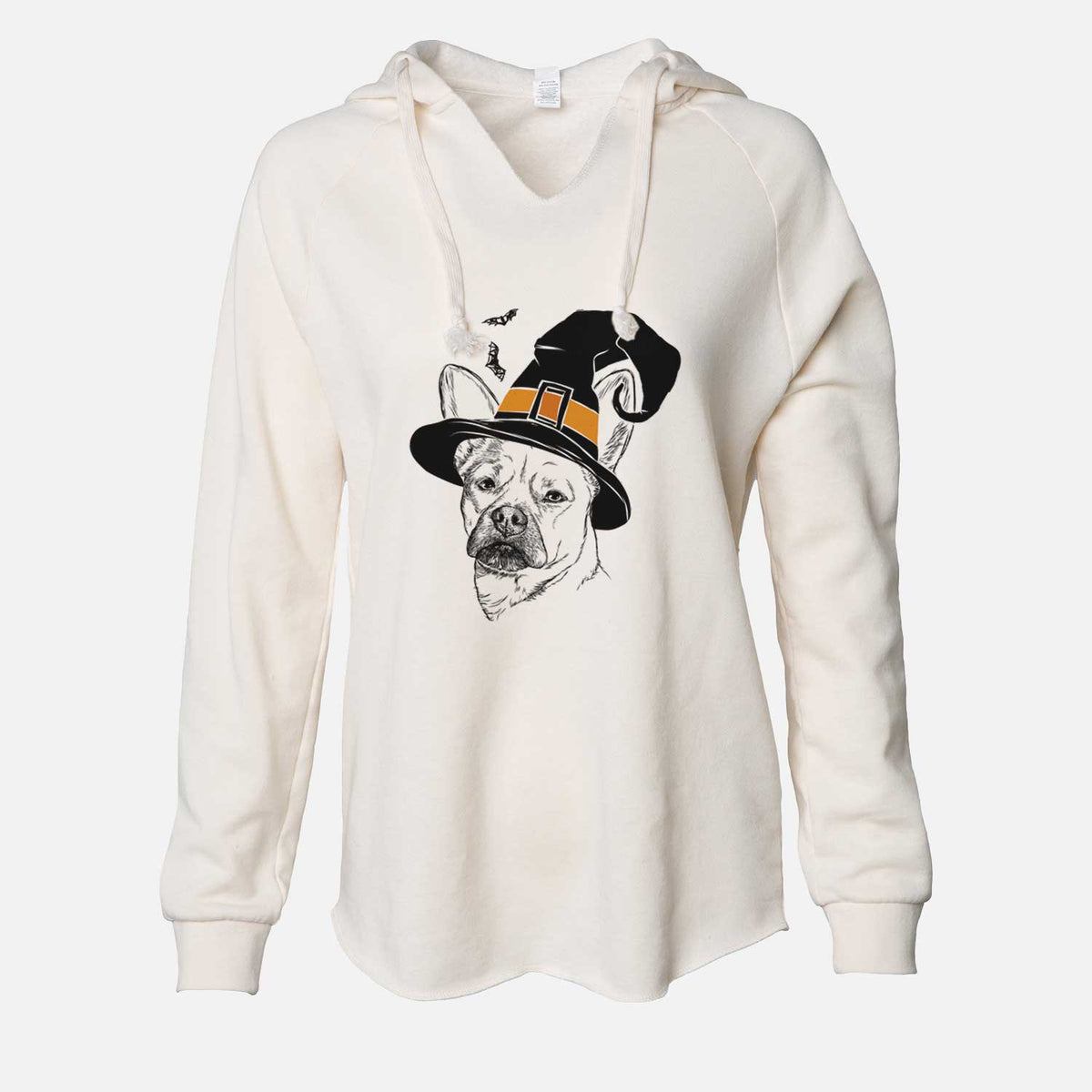Witch Frankie the Mixed Breed - Cali Wave Hooded Sweatshirt