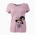 Witch Frankie Tankie the Boxer Mix - Women's V-neck Shirt