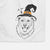 Freeley the Mixed Breed Decorative Hand Towel