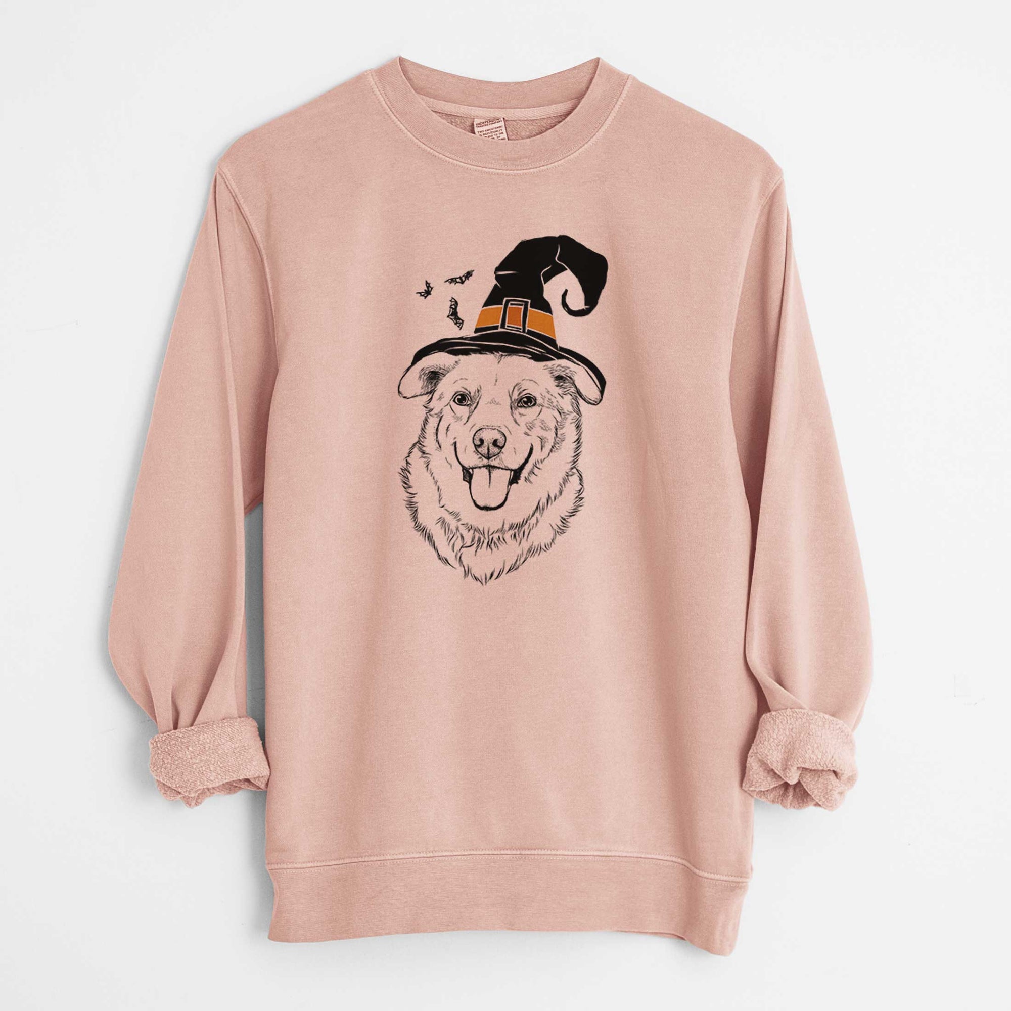 Witch Freeley the Mixed Breed - Unisex Pigment Dyed Crew Sweatshirt