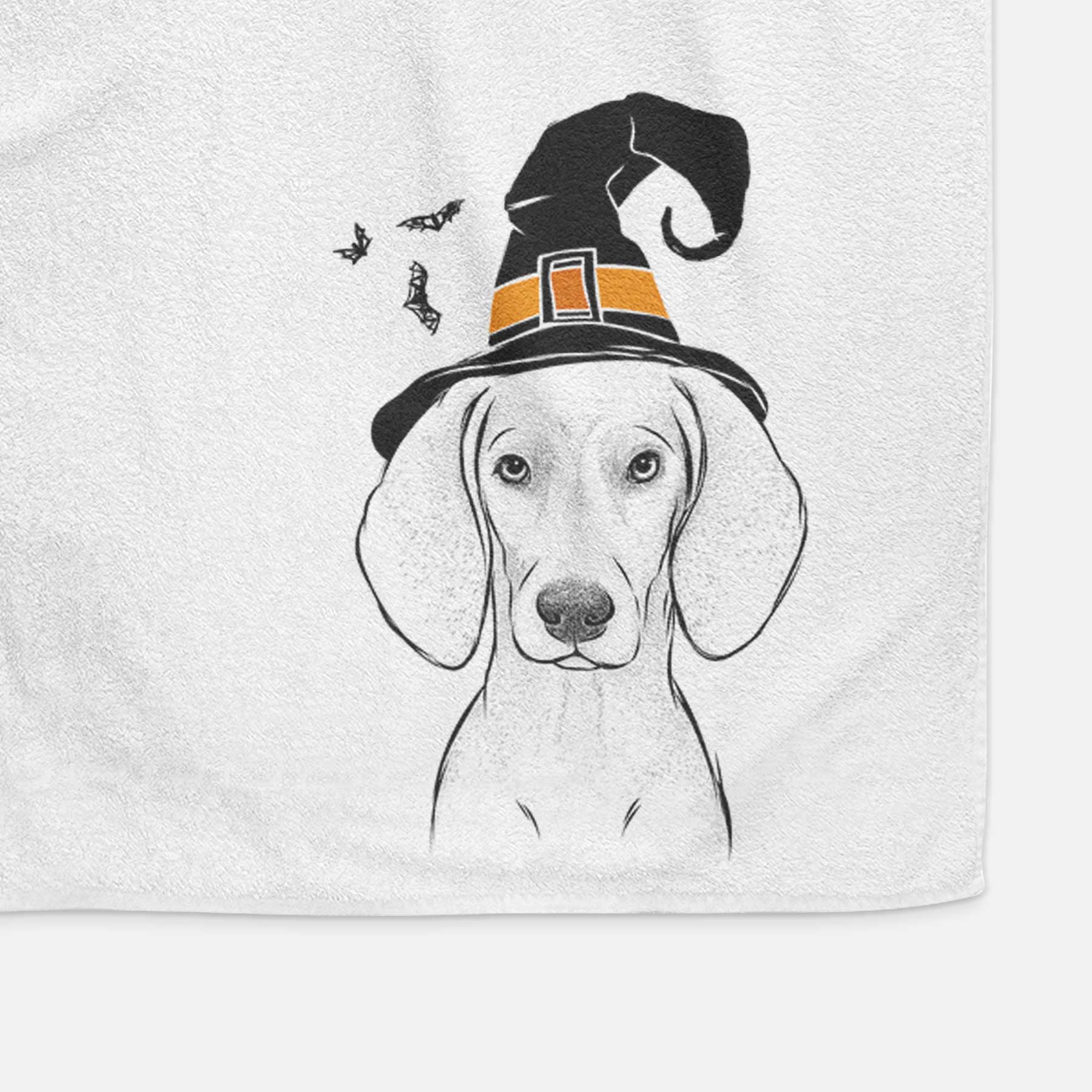 Frejya the Weimaraner Decorative Hand Towel