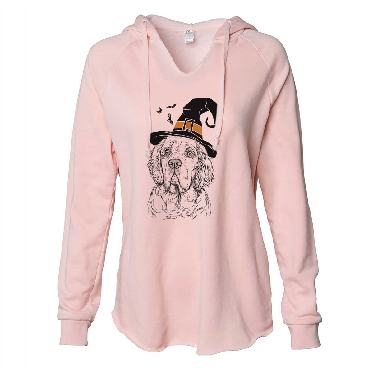 Witch Gary the Clumber Spaniel - Cali Wave Hooded Sweatshirt