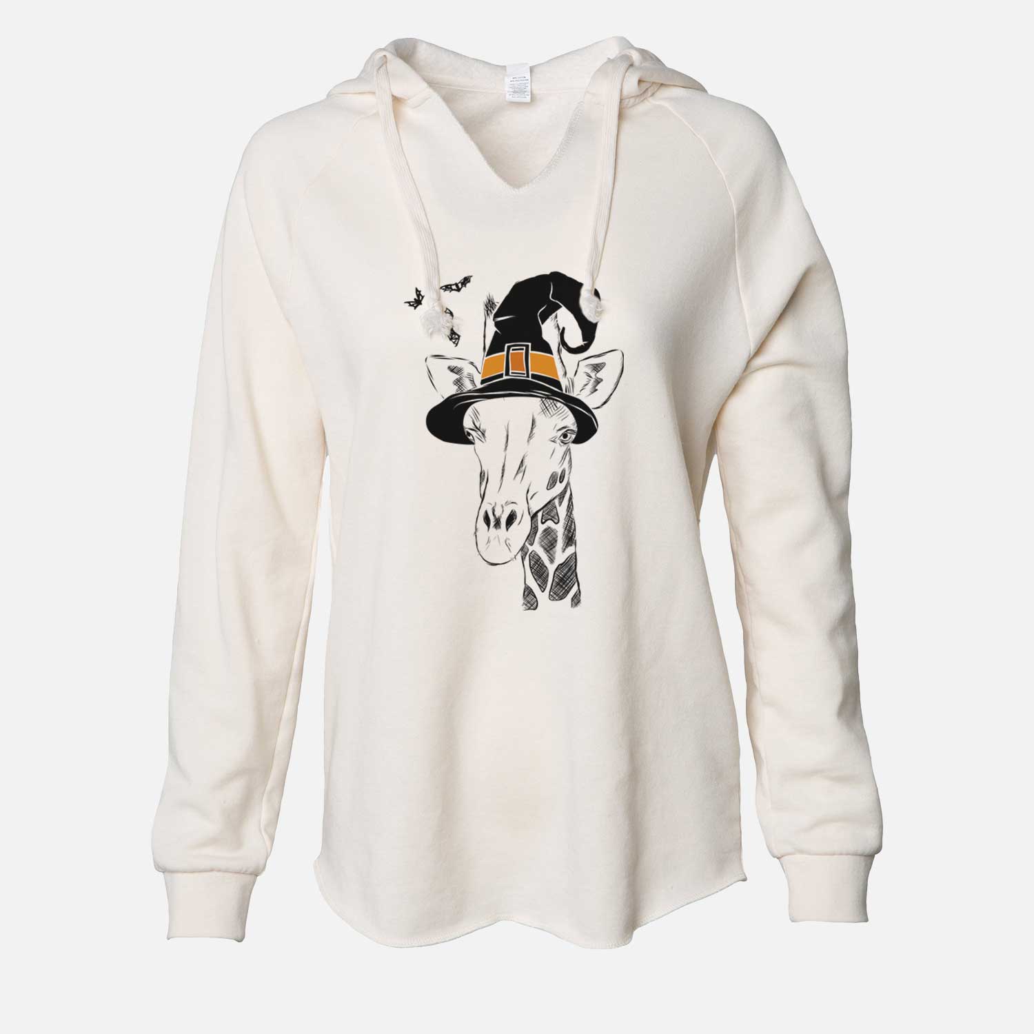 Witch Geoffrey the Giraffe - Cali Wave Hooded Sweatshirt