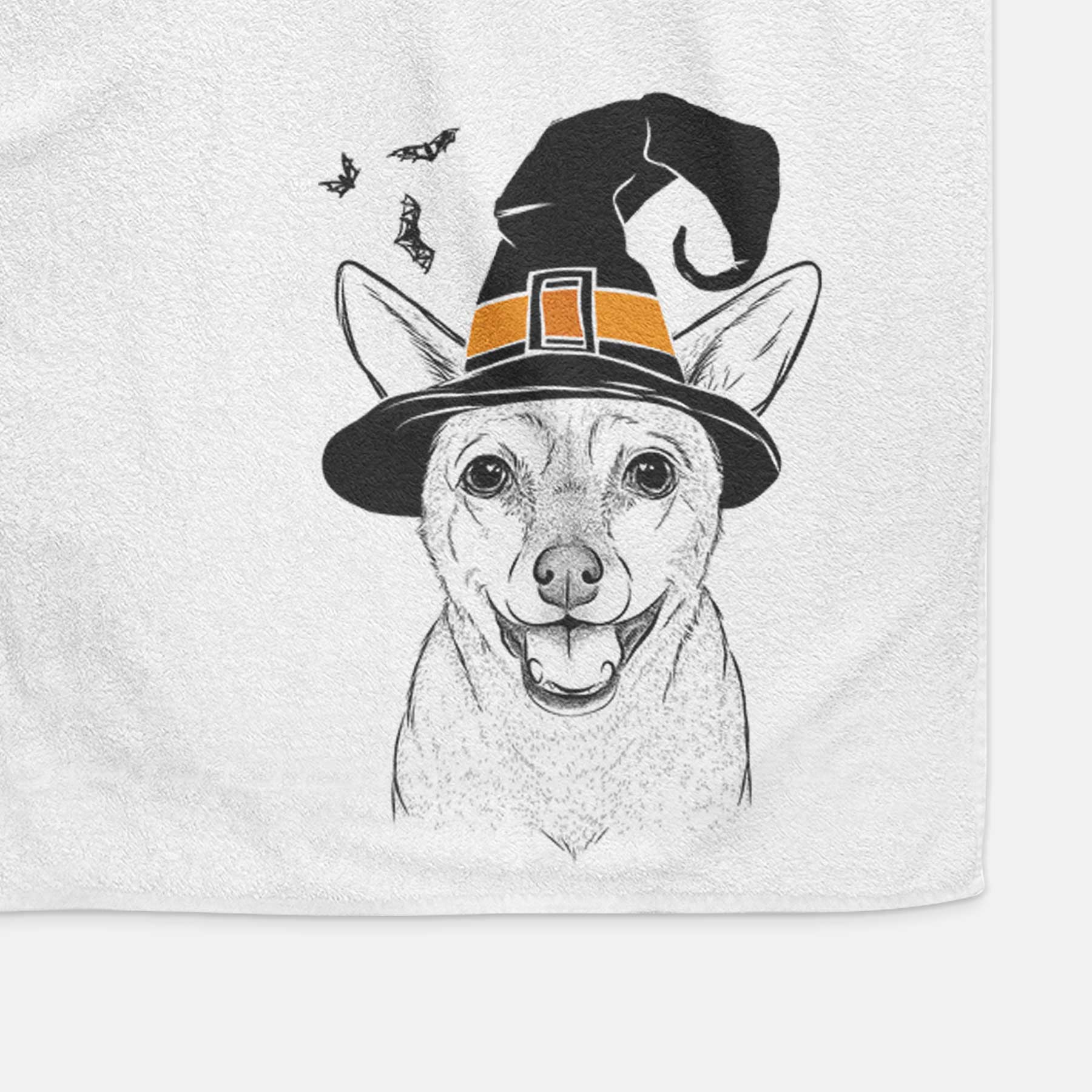 Georgie the Chiweenie Decorative Hand Towel