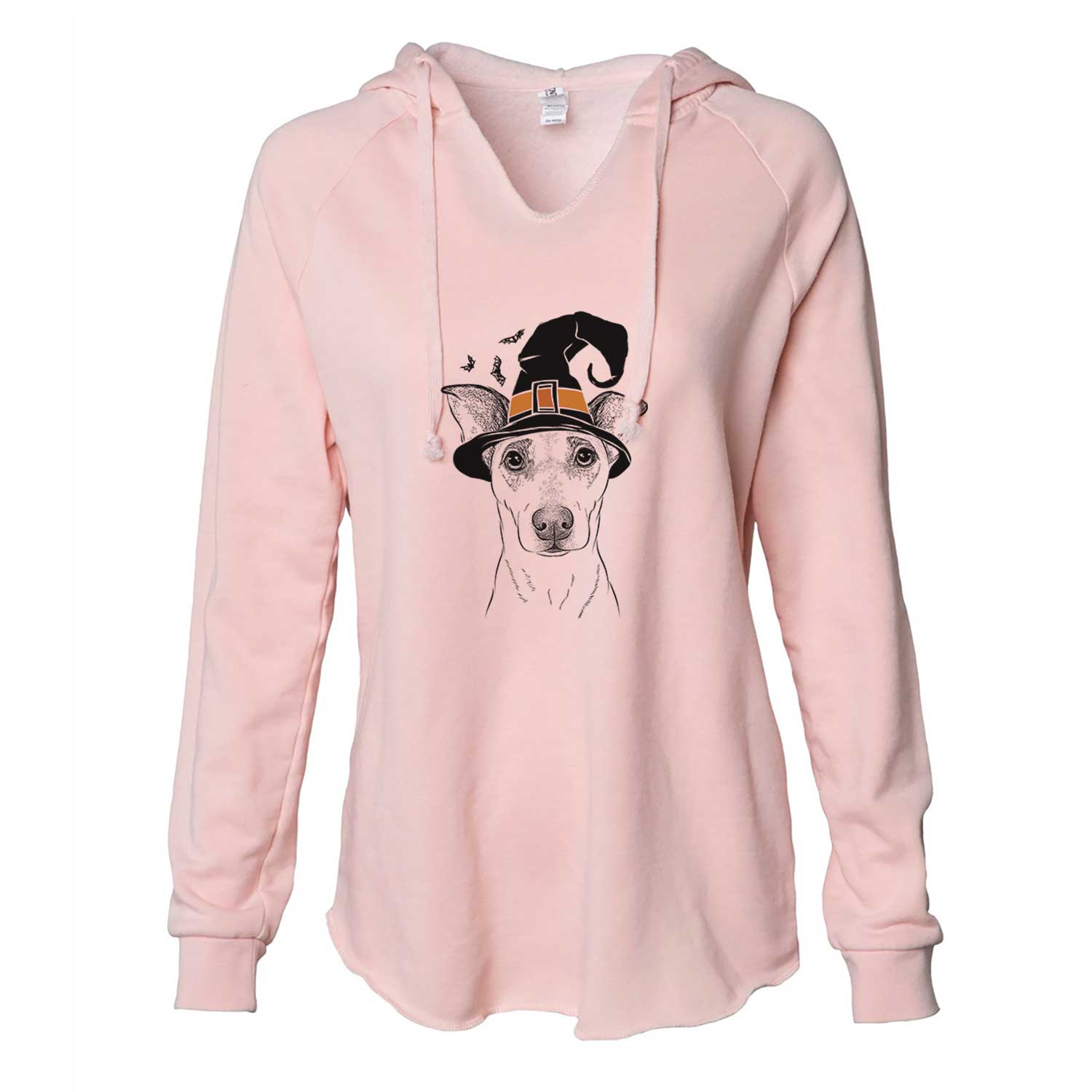 Witch Georgie Rat the Terrier Mix - Cali Wave Hooded Sweatshirt