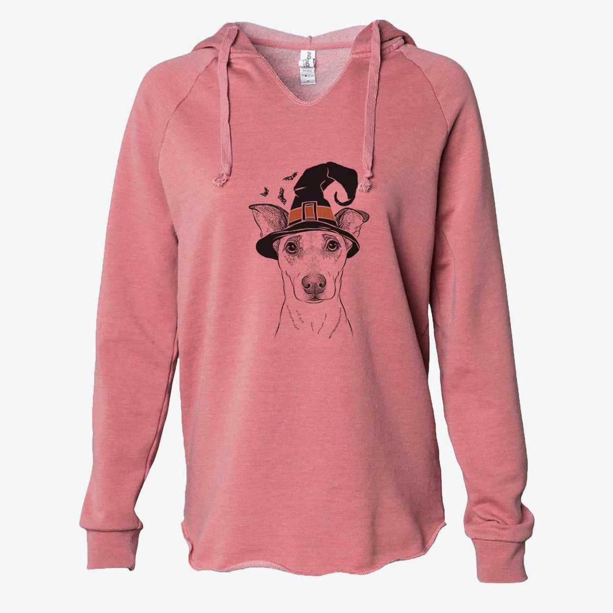 Witch Georgie Rat the Terrier Mix - Cali Wave Hooded Sweatshirt