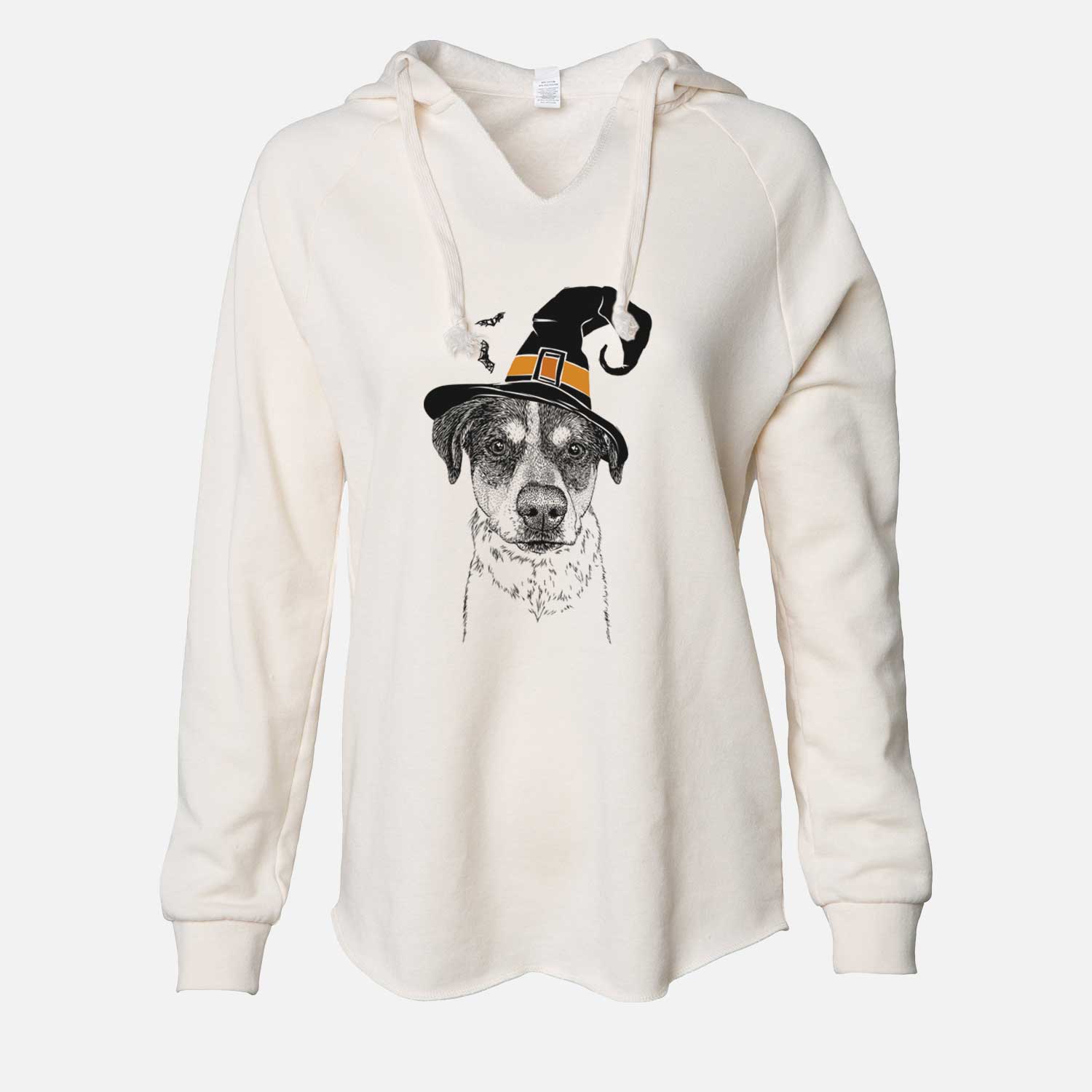 Witch Gertrude the Mixed Breed - Cali Wave Hooded Sweatshirt