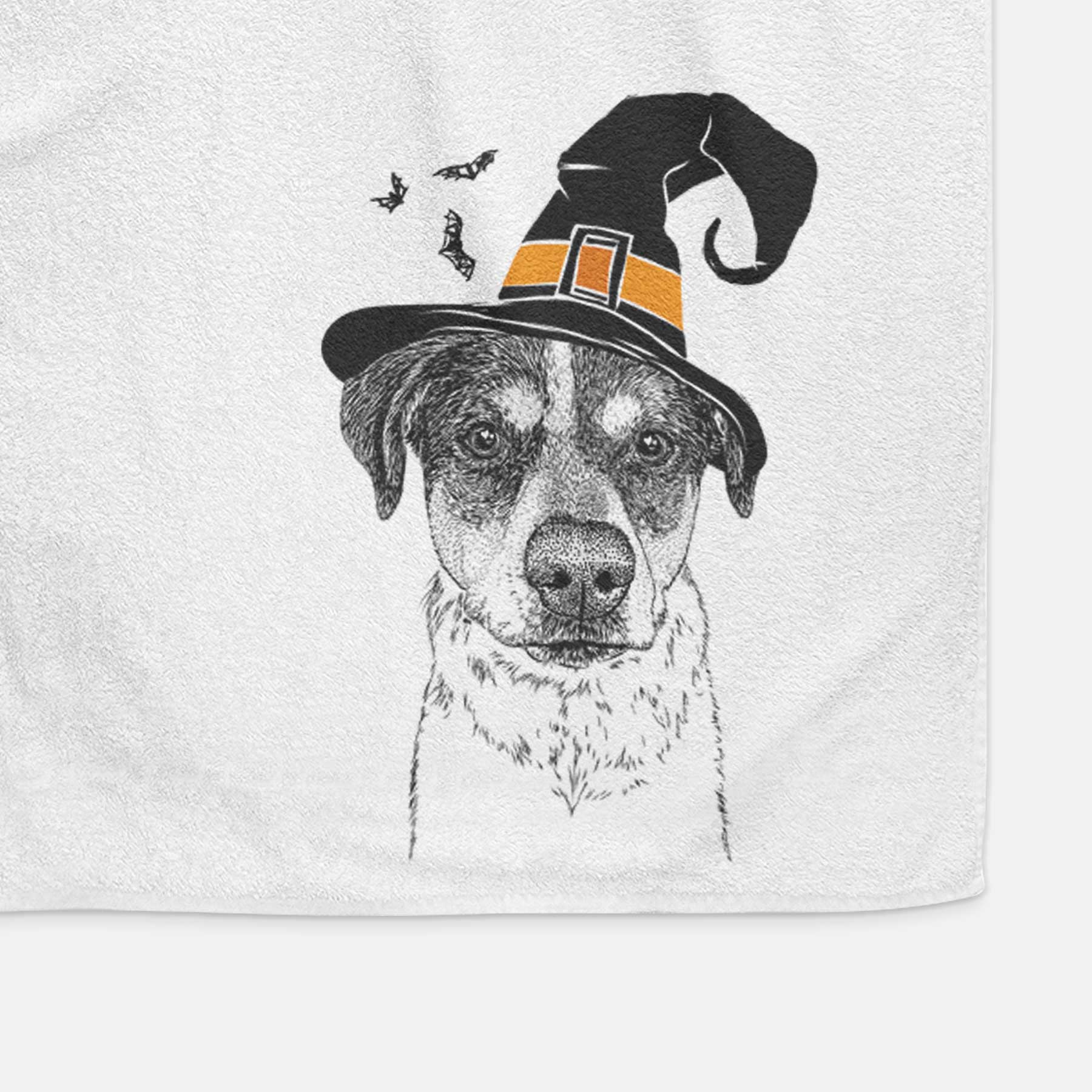 Gertrude the Mixed Breed Decorative Hand Towel