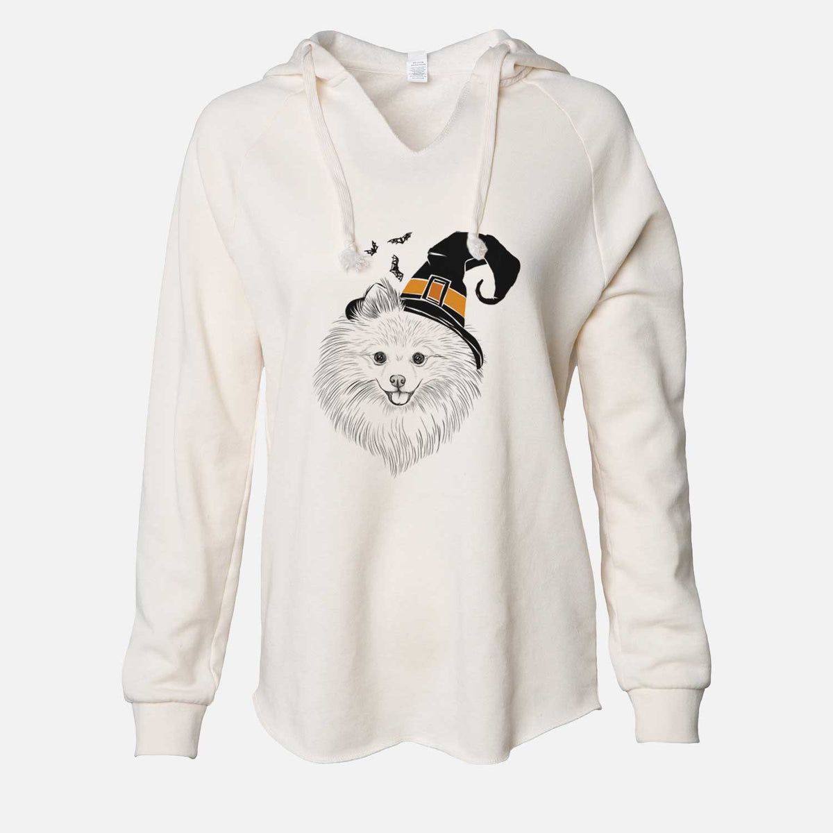 Witch GiGi the Pomeranian - Cali Wave Hooded Sweatshirt