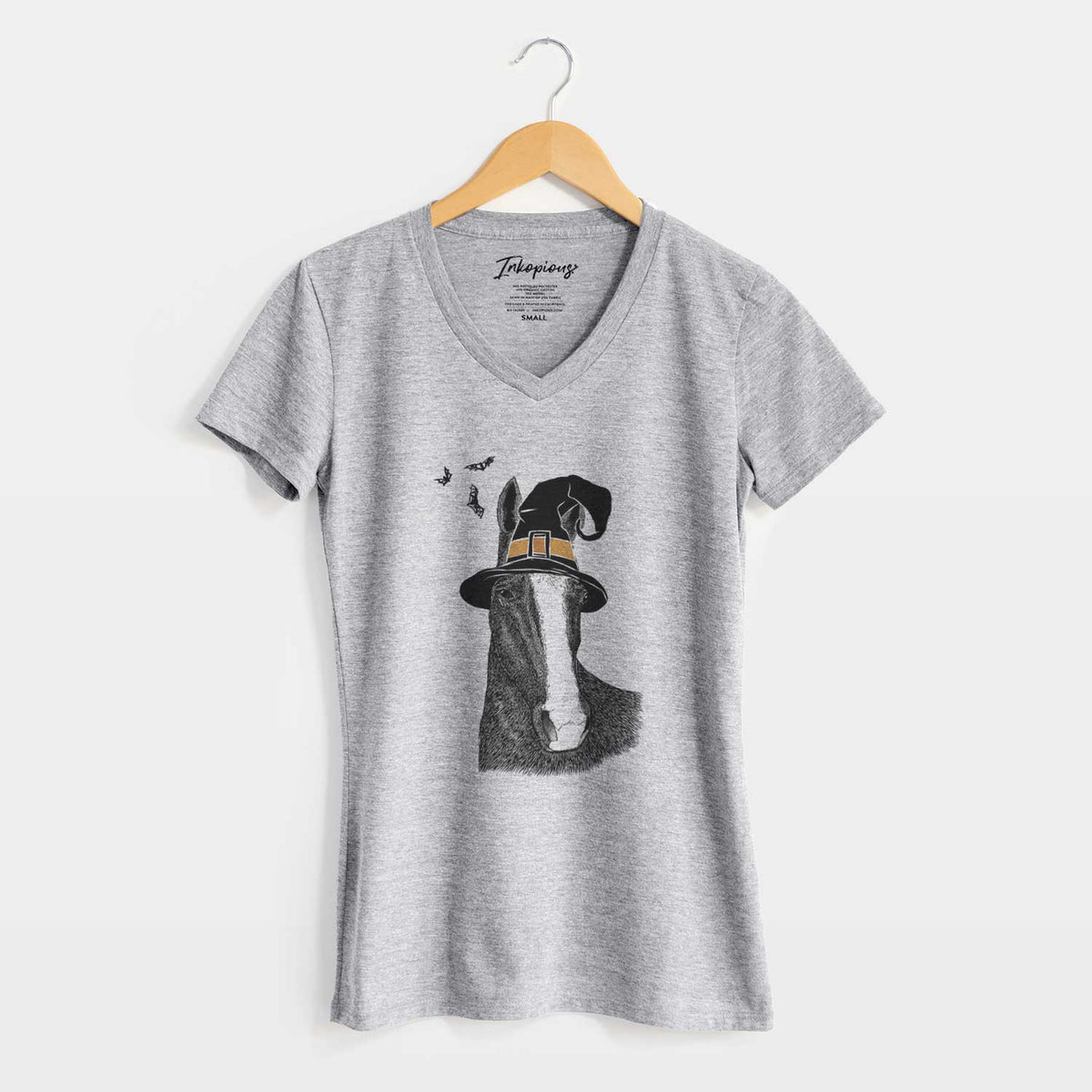 Witch Gibson the Tennessee Walking Horse - Women's V-neck Shirt