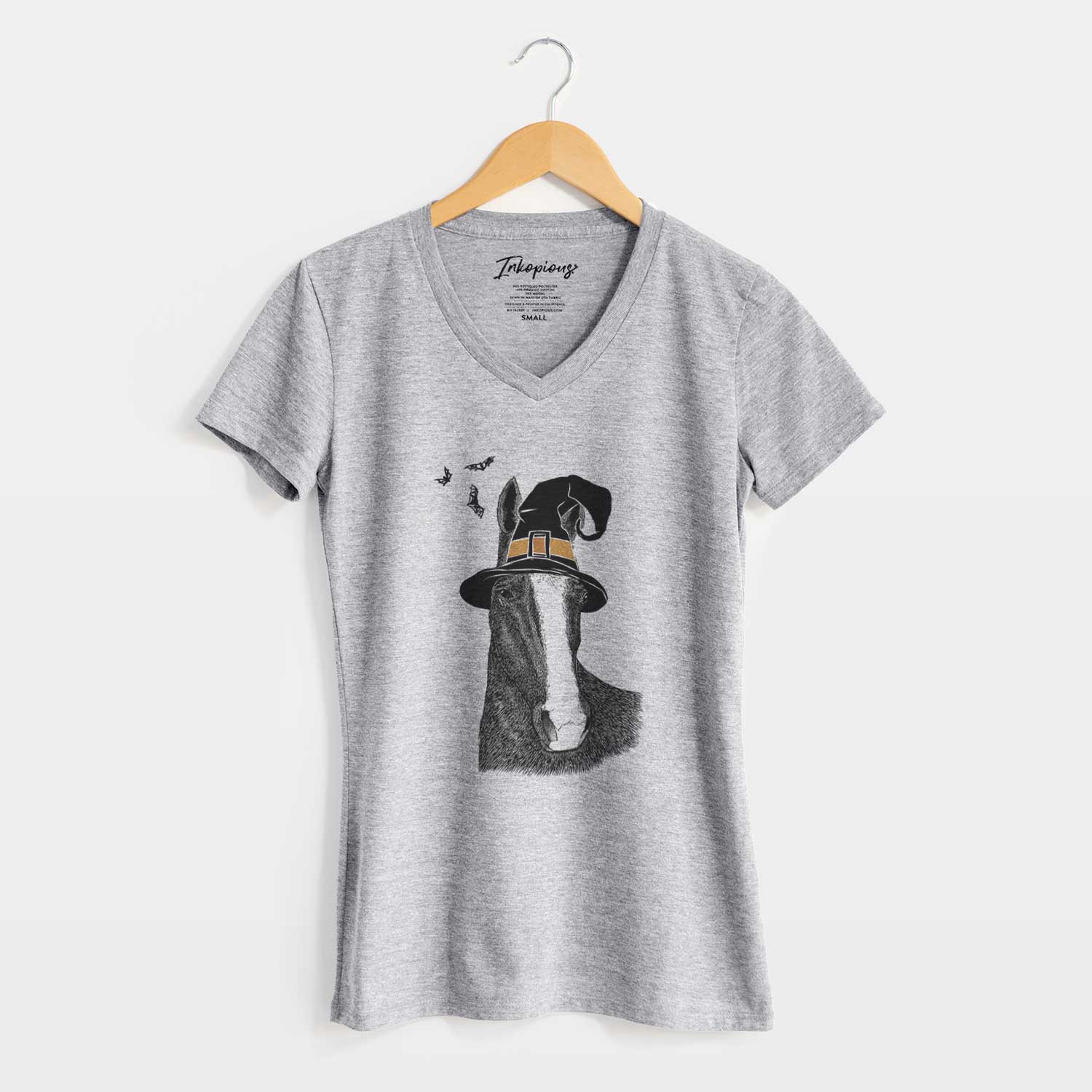 Witch Gibson the Tennessee Walking Horse - Women's V-neck Shirt