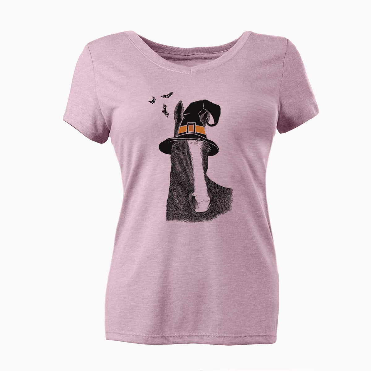 Witch Gibson the Tennessee Walking Horse - Women's V-neck Shirt