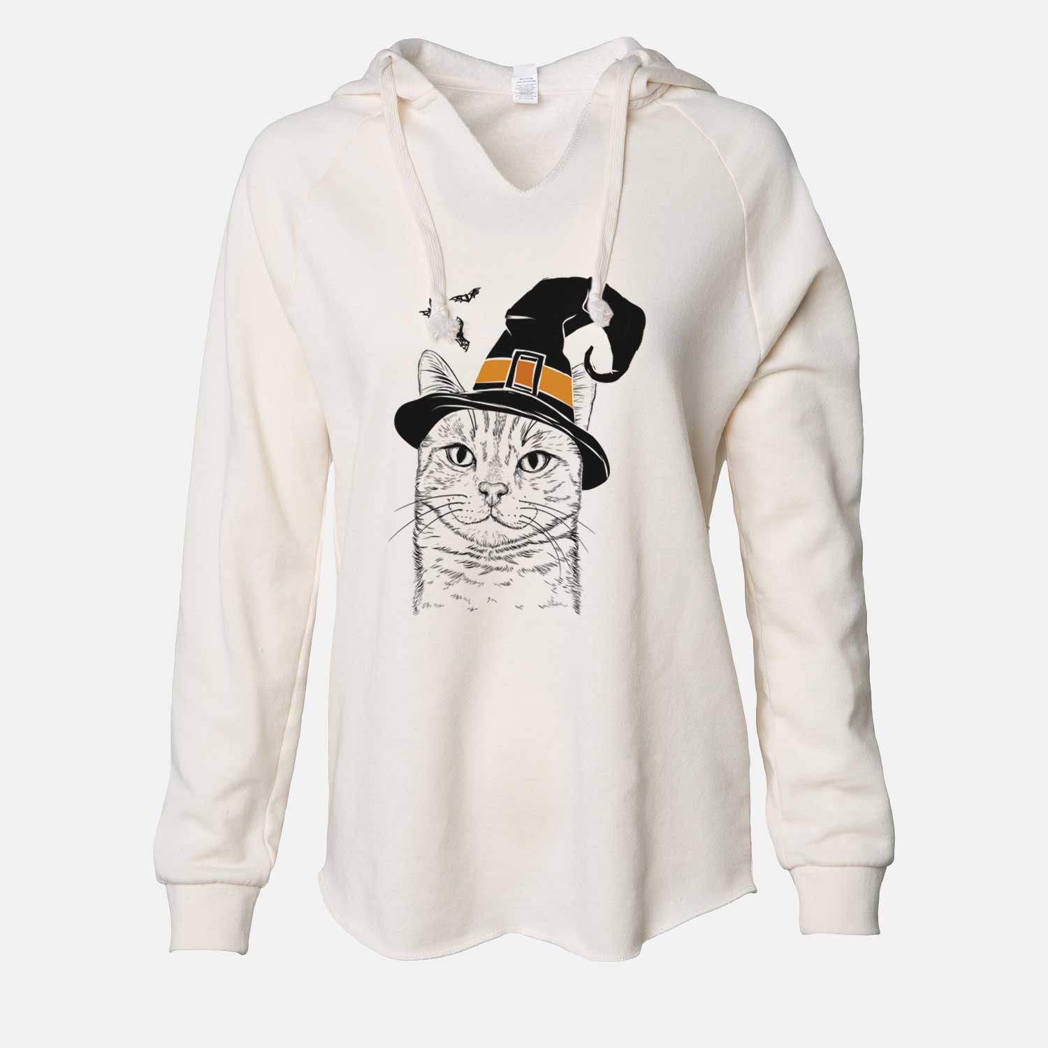 Witch Ginger Tom the Tabby Cat - Cali Wave Hooded Sweatshirt