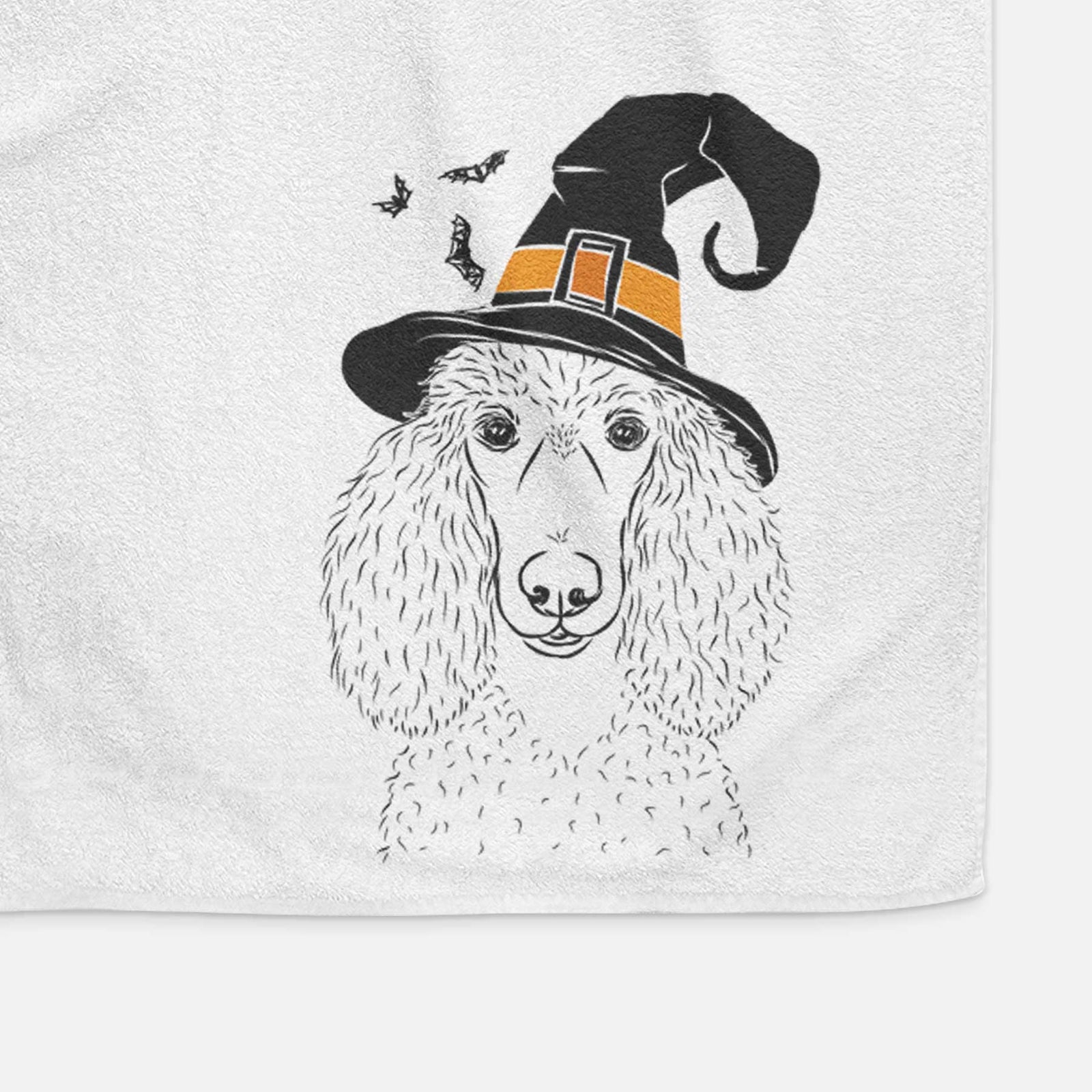 Giovanni the Poodle Decorative Hand Towel