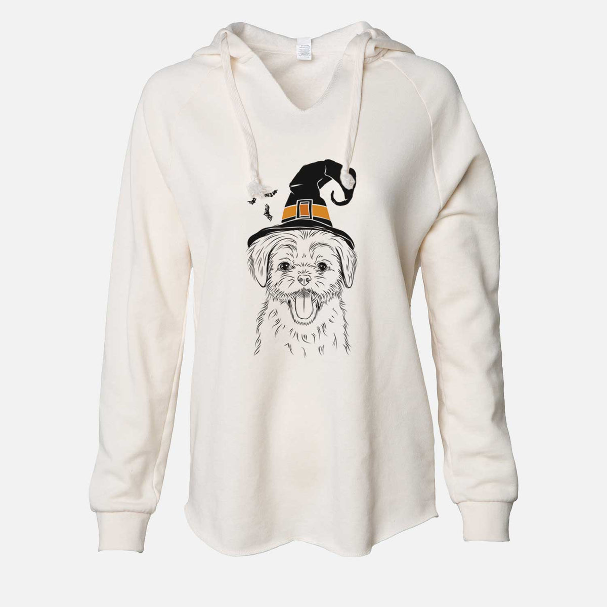 Witch Gizmo the Maltese - Cali Wave Hooded Sweatshirt