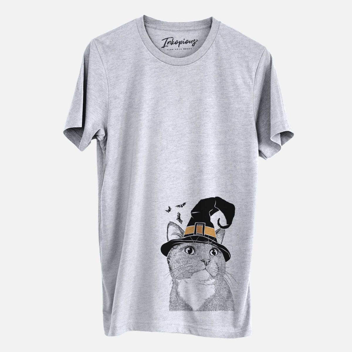 Witch Gizmo the Grey Cat - Unisex Crewneck