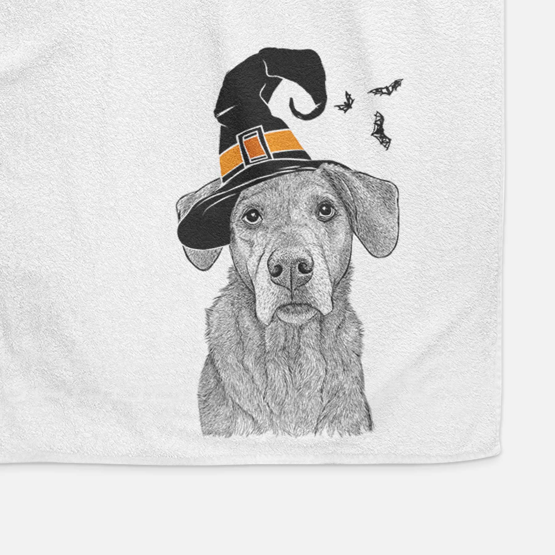 Gravy the Plott Hound Beagle Mix Decorative Hand Towel