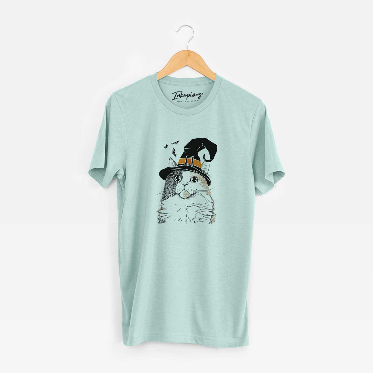 Witch Greta the Calico Cat - Unisex Crewneck