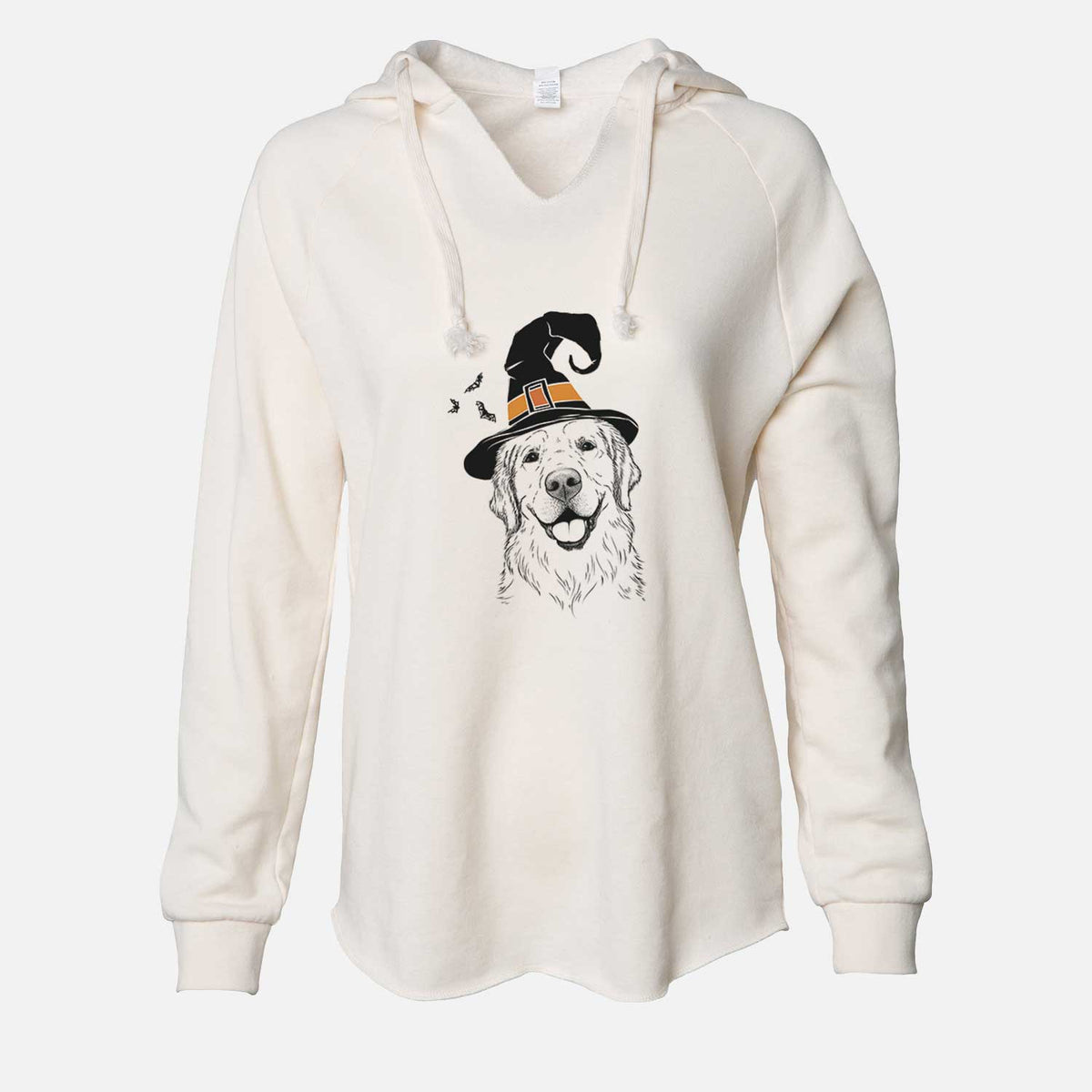 Witch Griffin the Golden Retriever - Cali Wave Hooded Sweatshirt