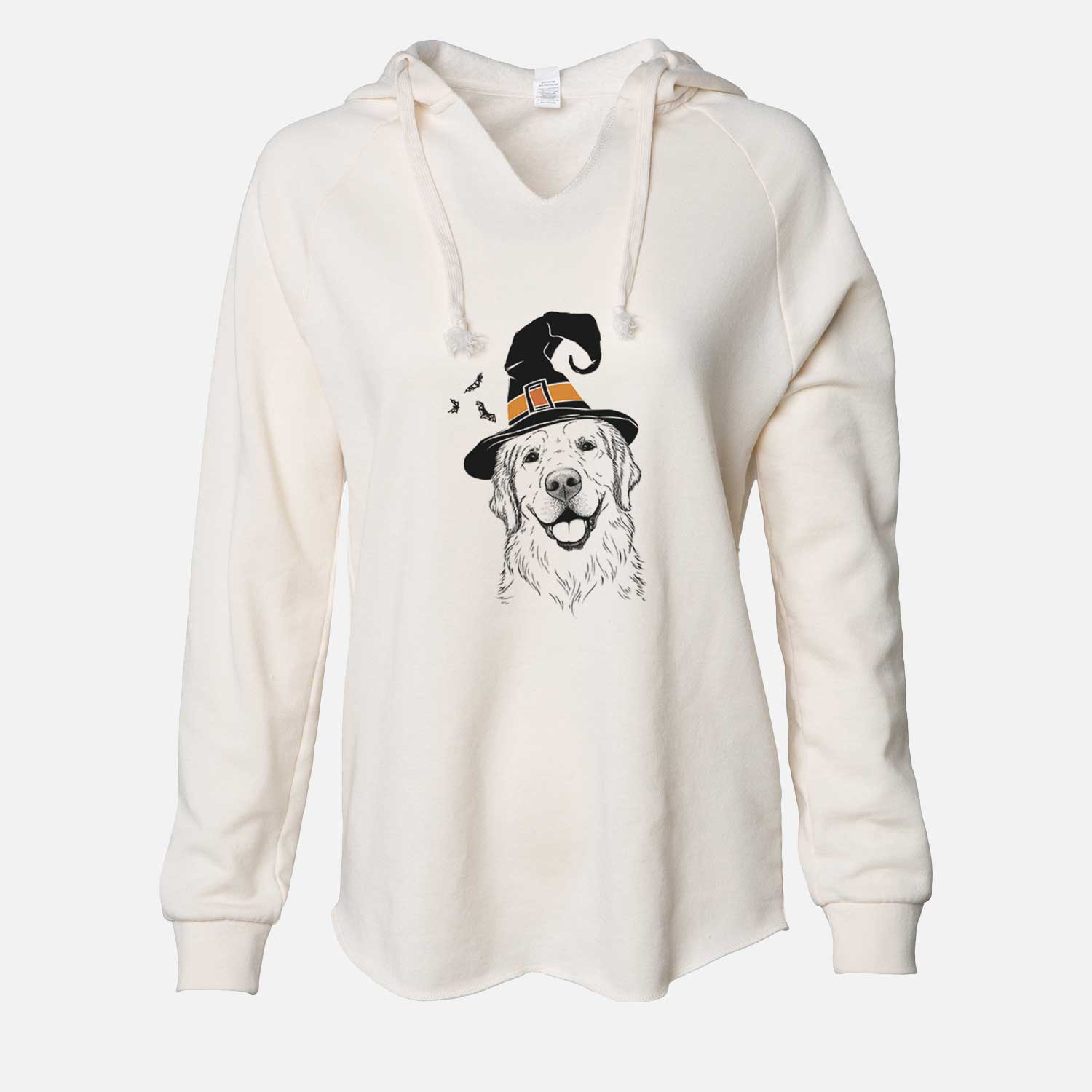 Witch Griffin the Golden Retriever - Cali Wave Hooded Sweatshirt