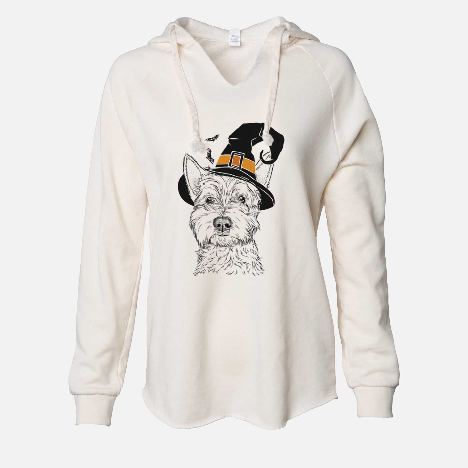 Witch Grizel the West Highland Terrier - Cali Wave Hooded Sweatshirt