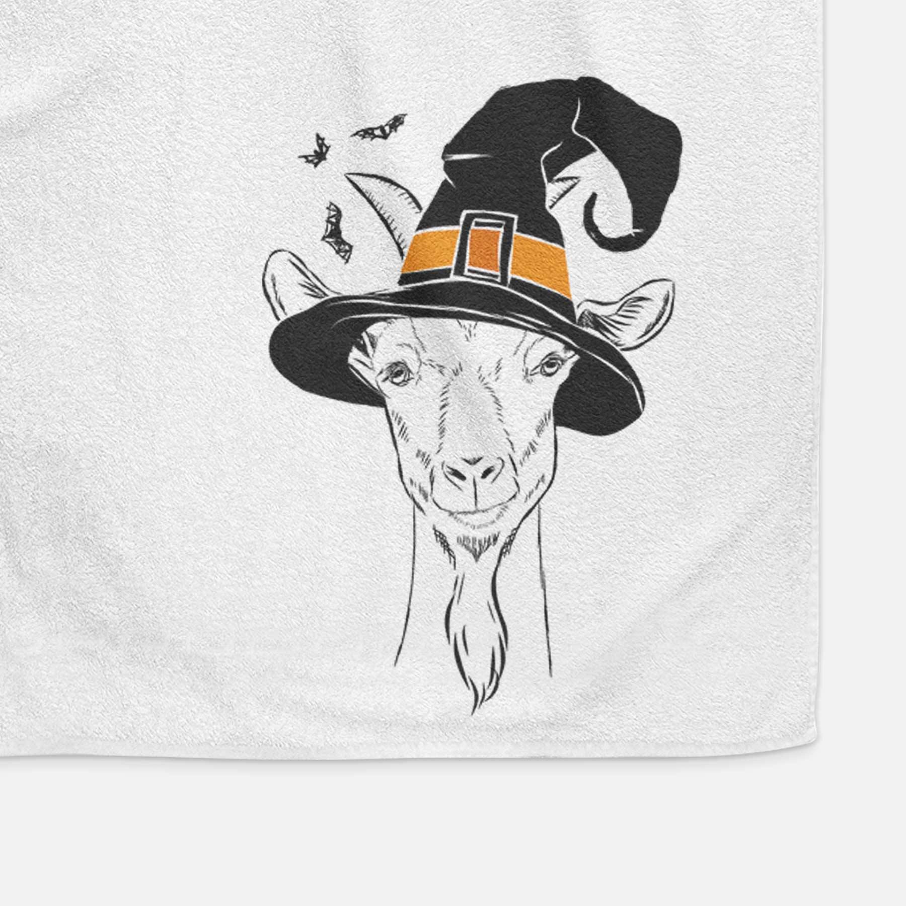 Gunnar the Goat Decorative Hand Towel