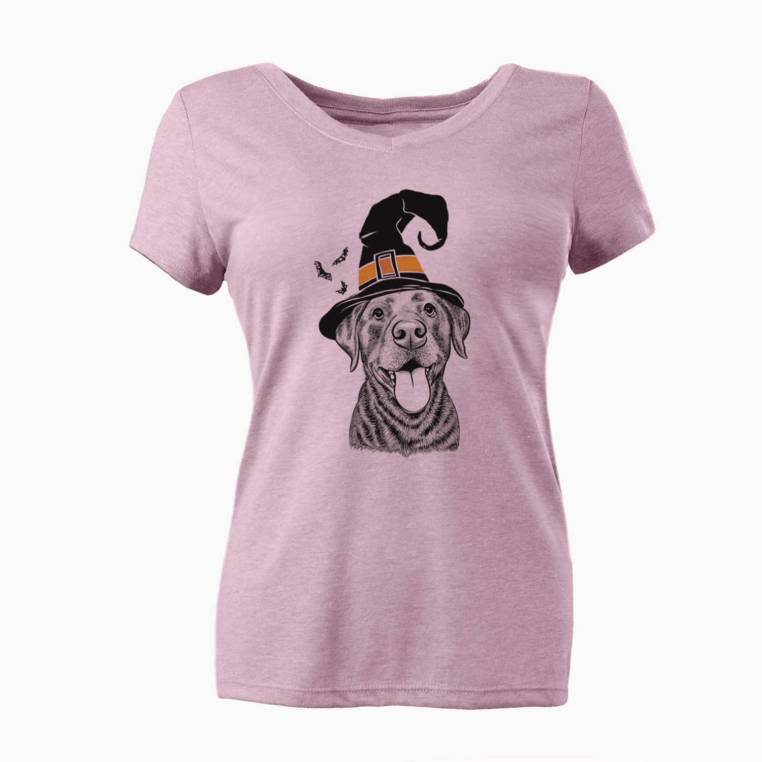 Witch Gwen the Labrador Retriever - Women's V-neck Shirt