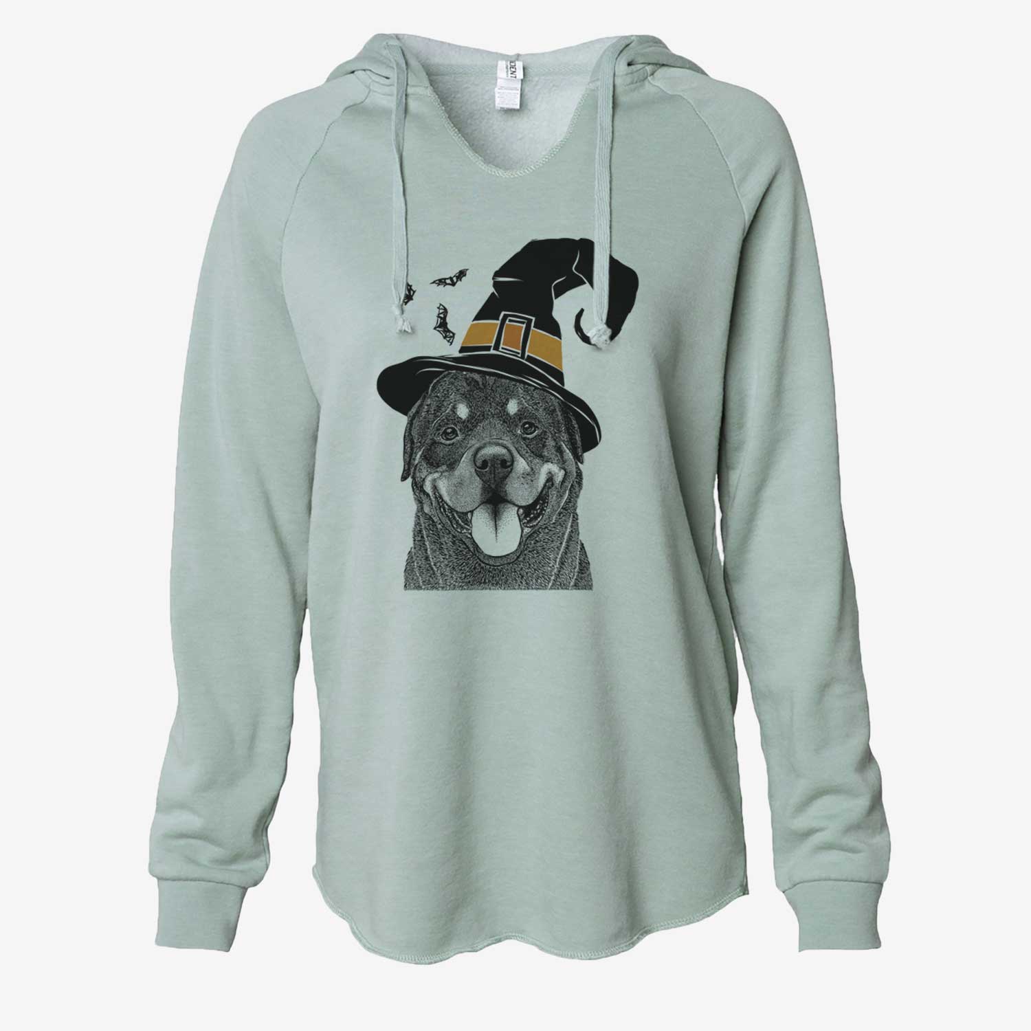 Witch Hagan the Rottweiler - Cali Wave Hooded Sweatshirt