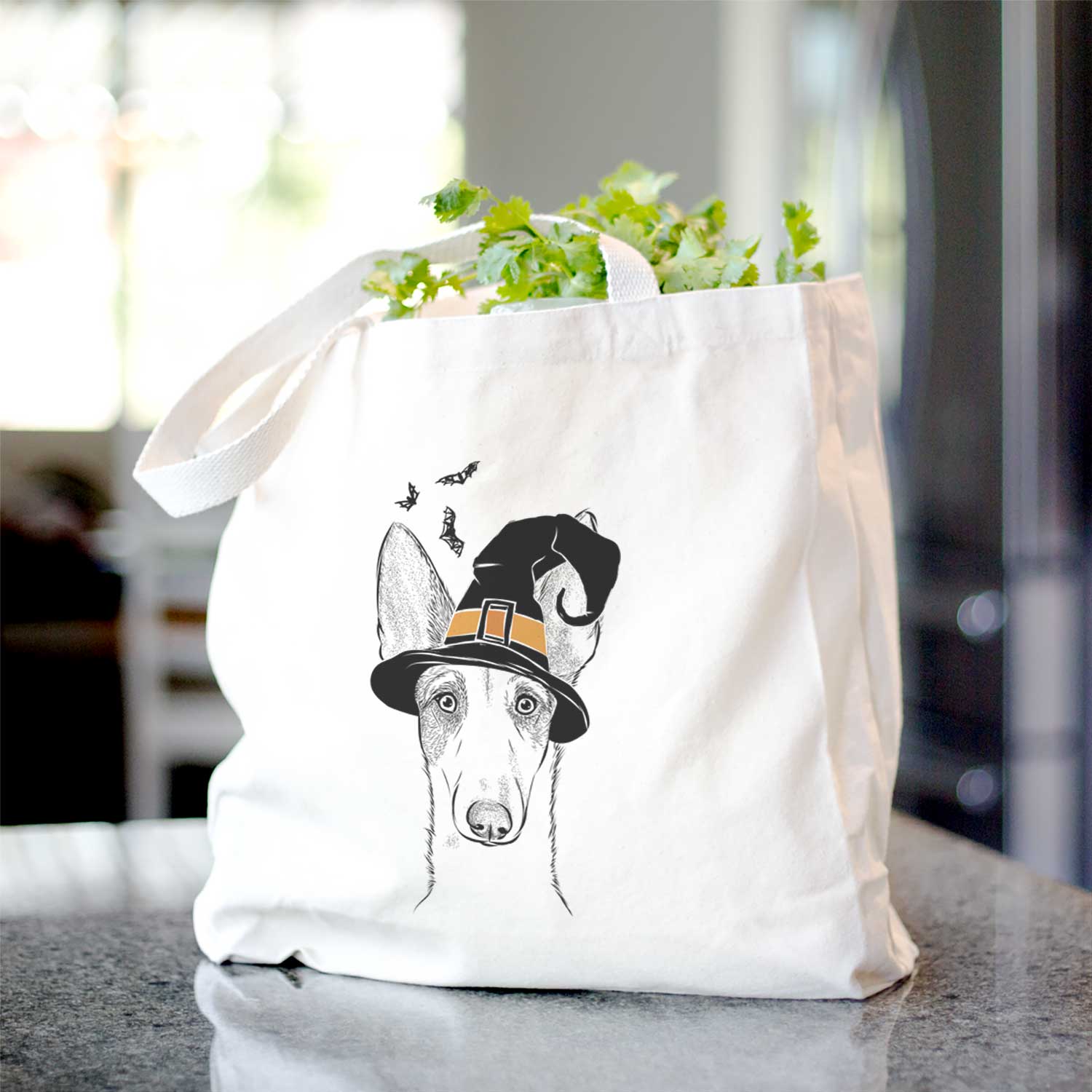 Halo the Ibizan Sight Hound - Tote Bag