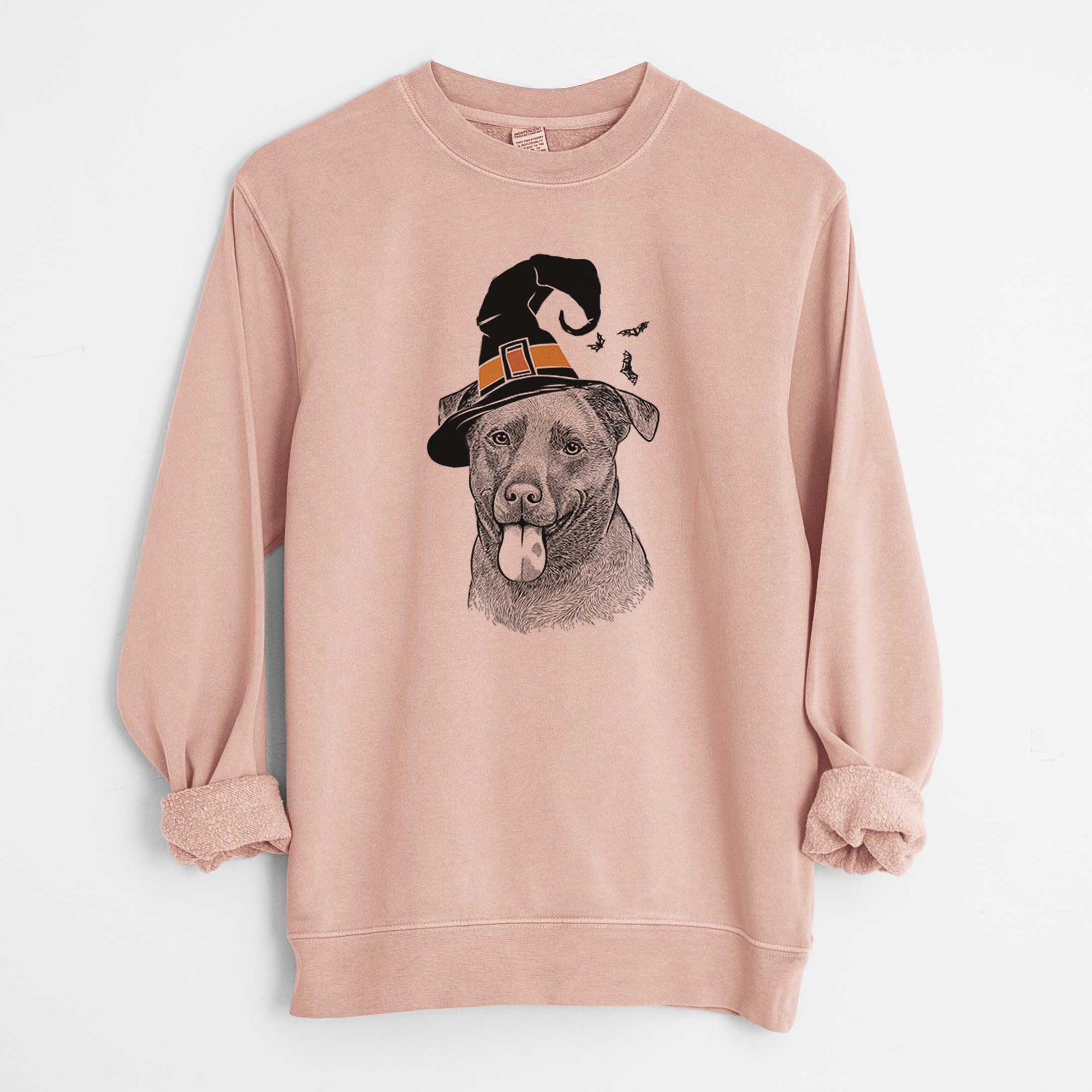 Witch Harbor the Mixed Breed - Unisex Pigment Dyed Crew Sweatshirt