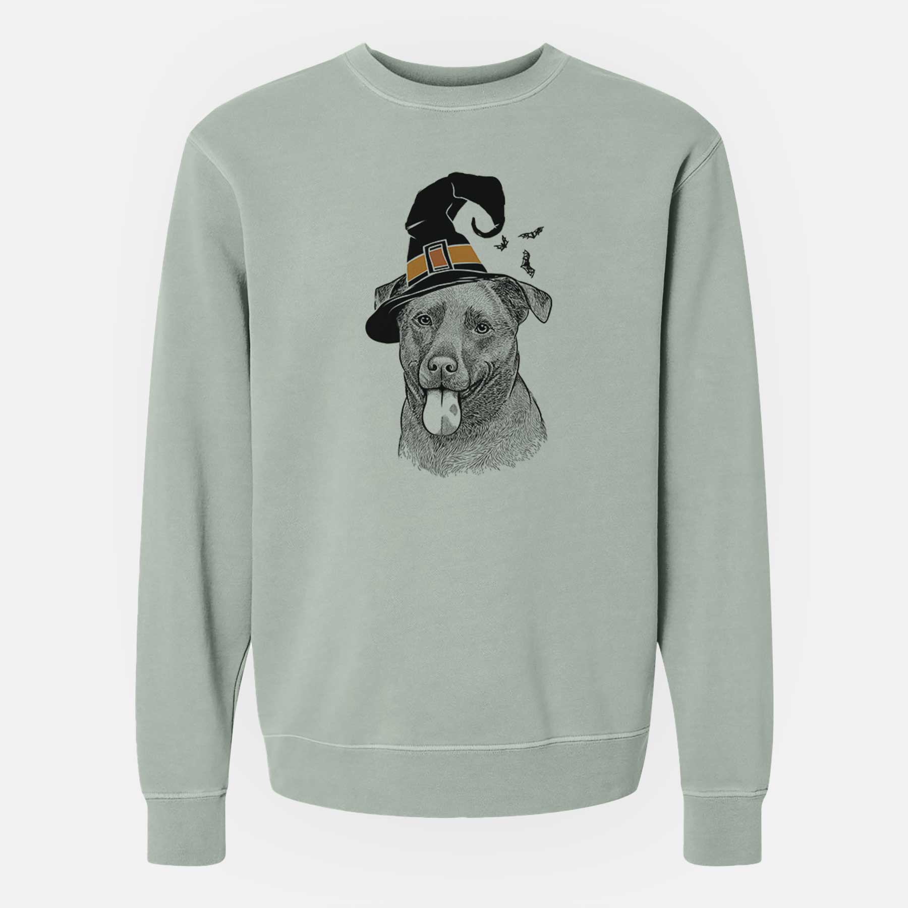Witch Harbor the Mixed Breed - Unisex Pigment Dyed Crew Sweatshirt