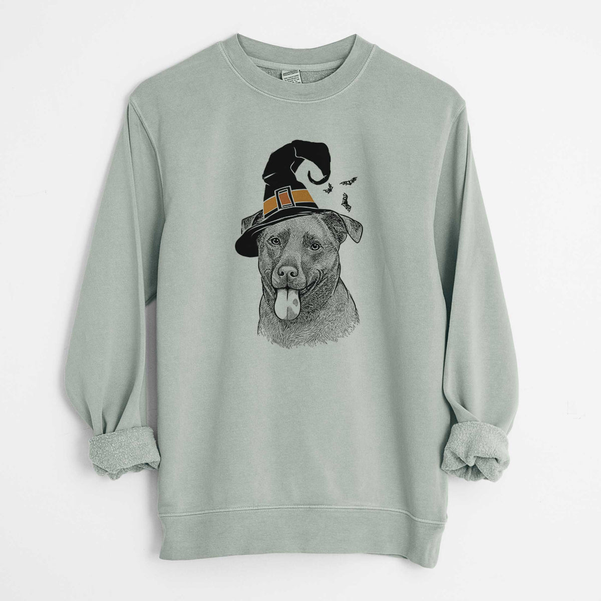 Witch Harbor the Mixed Breed - Unisex Pigment Dyed Crew Sweatshirt