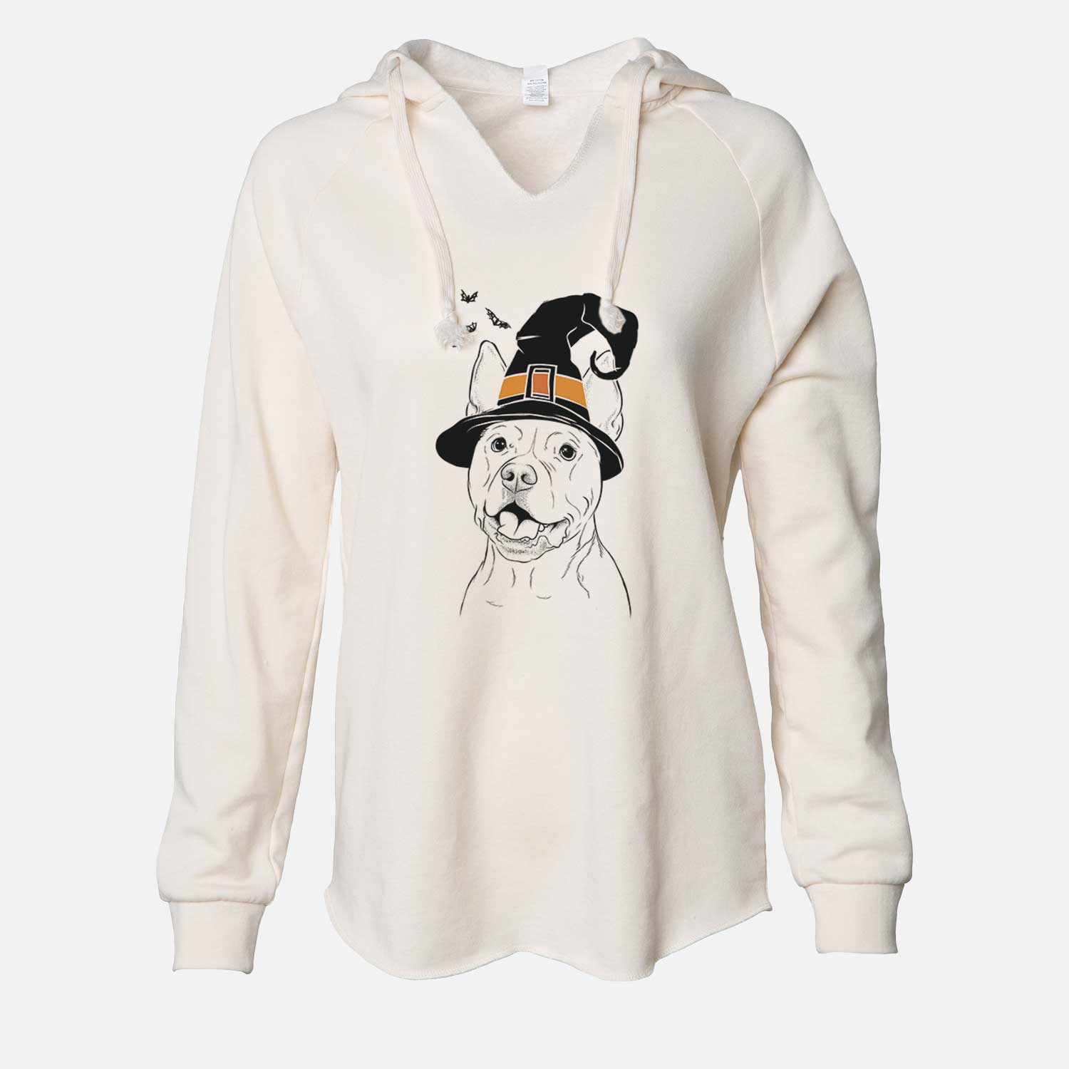 Witch Harley the Pitbull - Cali Wave Hooded Sweatshirt