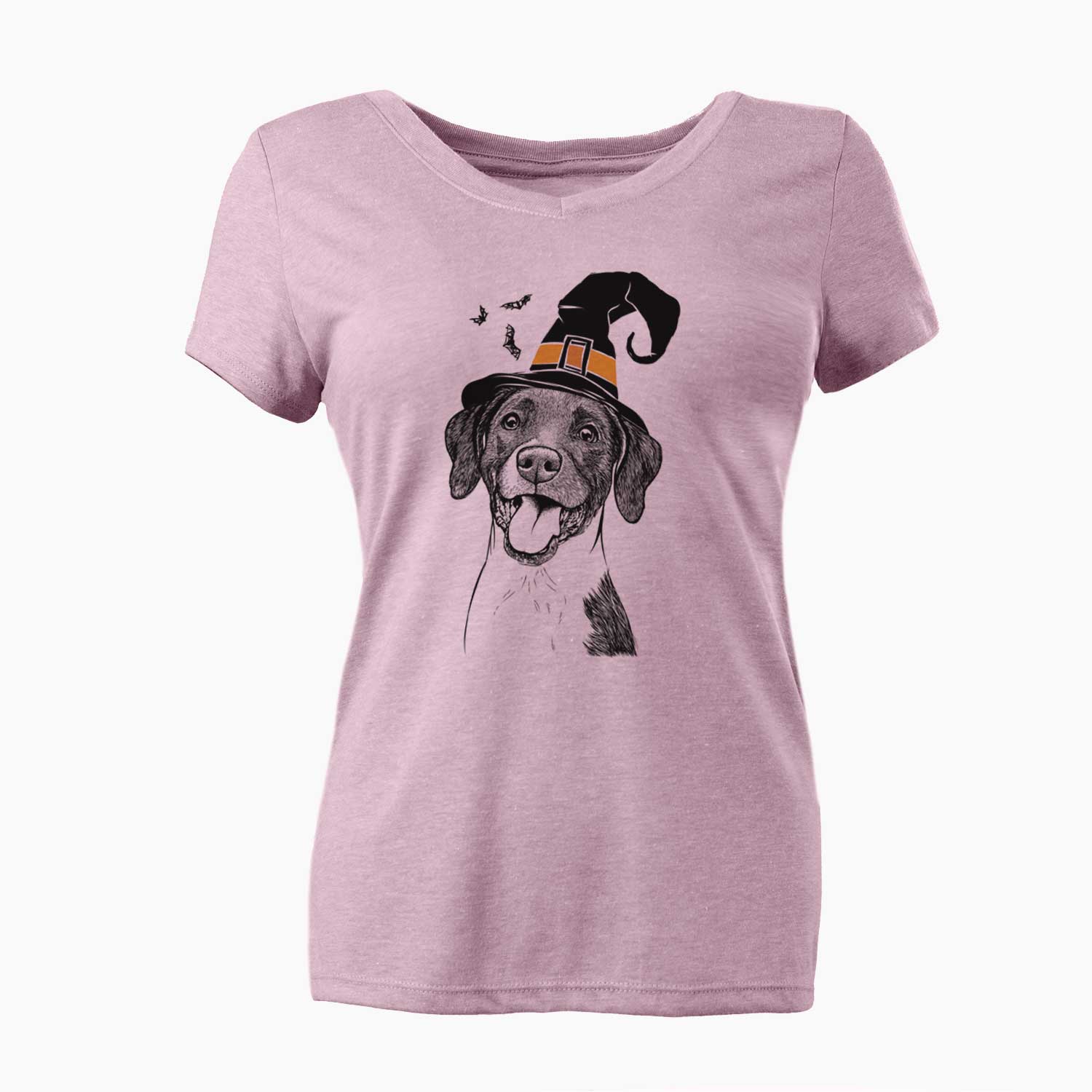 Witch Harper the Mixed Breed - Women's V-neck Shirt