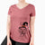 Witch Harper the Vizsla - Women's V-neck Shirt