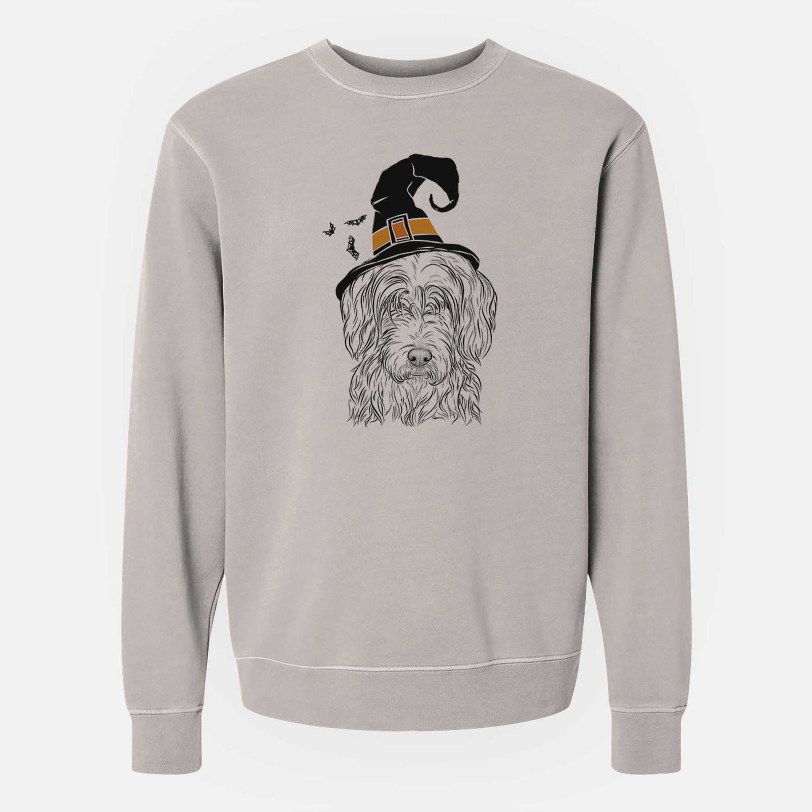 Witch Harry the Mixed Breed - Unisex Pigment Dyed Crew Sweatshirt