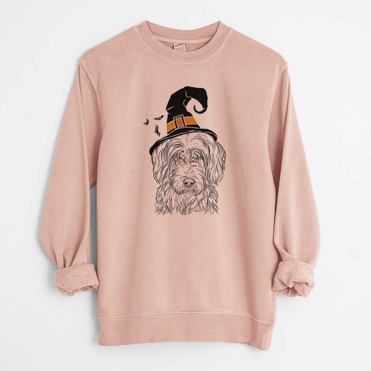 Witch Harry the Mixed Breed - Unisex Pigment Dyed Crew Sweatshirt