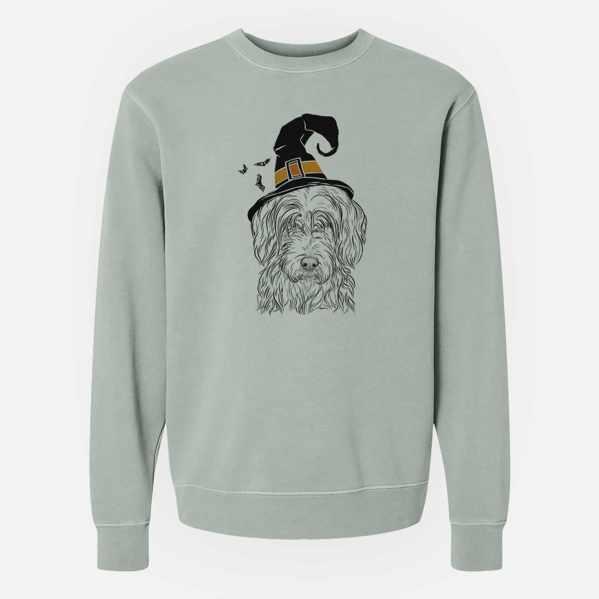 Witch Harry the Mixed Breed - Unisex Pigment Dyed Crew Sweatshirt